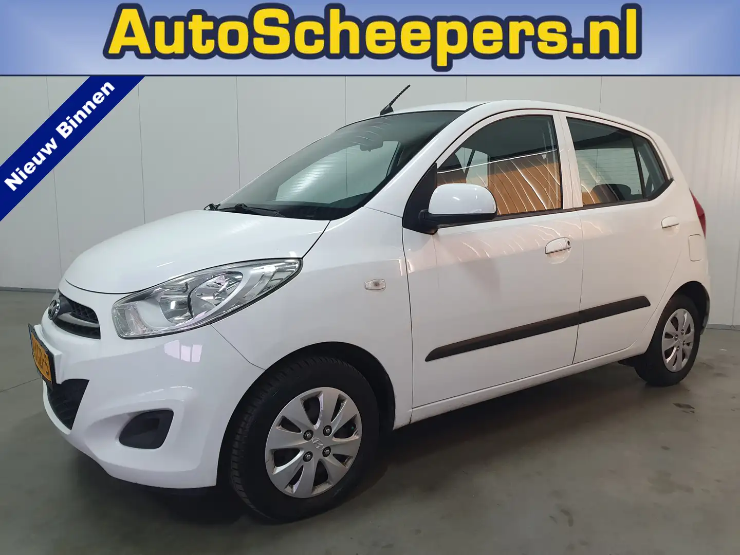 Hyundai i10 1.1 i-Drive Cool AIRCO Blanc - 1