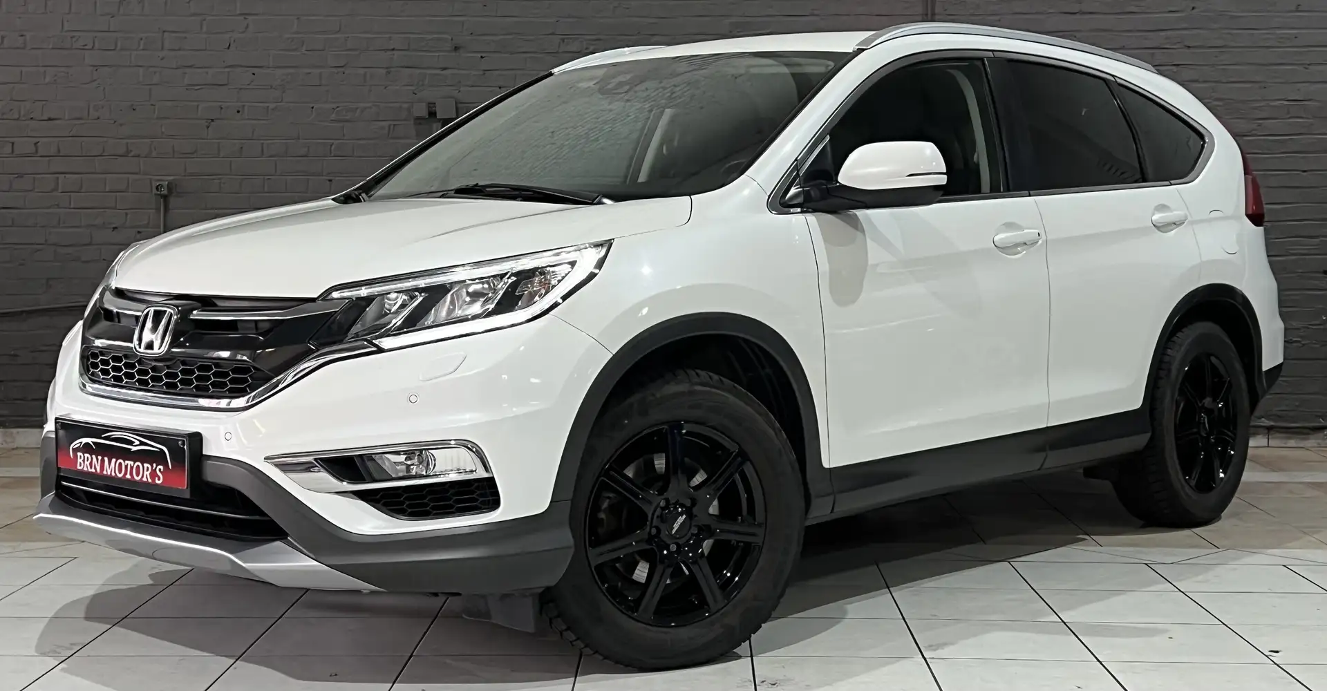 Honda CR-V CR-V 1.6 i-DTEC 4WD//1ere Pro//Carnet//Navi// Schwarz - 2