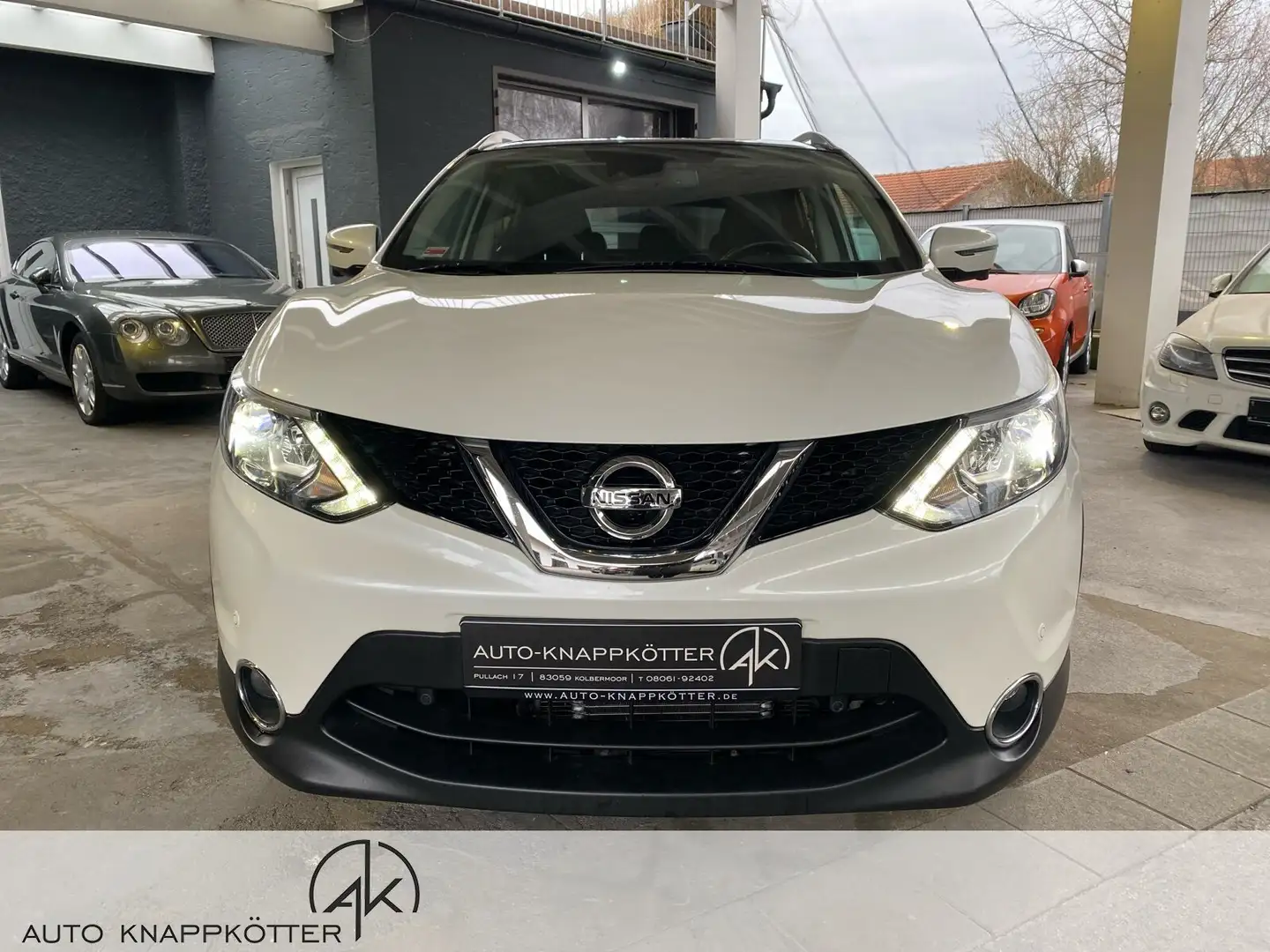 Nissan Qashqai Qashqai 1.6 dCi DPF Tekna 4x2 360°Kamera/LED/Keyless/DAB Weiß - 2