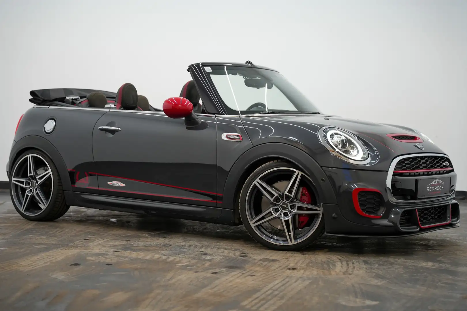 MINI John Cooper Works Cabrio JCW*AC SCHNITZER*TopZustand*Service gepflegt* Grau - 2