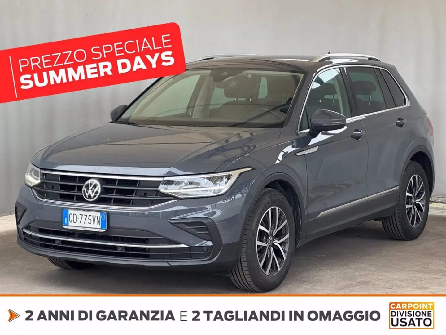 Volkswagen Tiguan 1.5 tsi life 150cv Grigio - 1