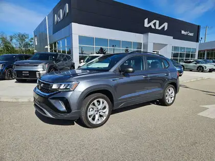 Gray 2023 Volkswagen Taos SUV / Crossover 7-Speed Automatic