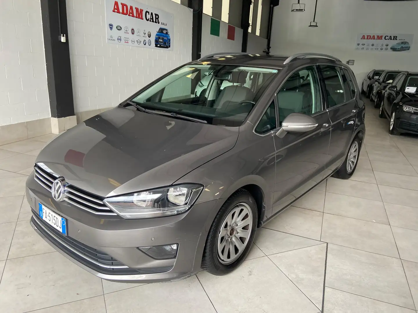 Volkswagen Golf Golf VII Sportsvan1.6 tdi Highline Executive Grigio - 2