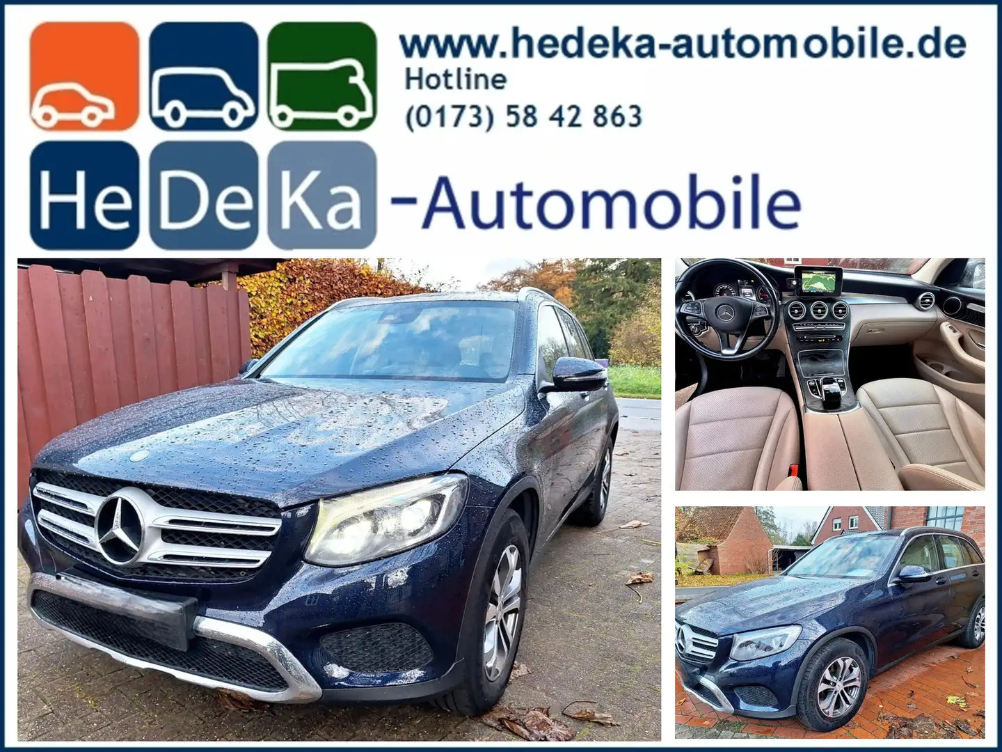 Mercedes-Benz GLC 220 d 4Matic Blau - 1