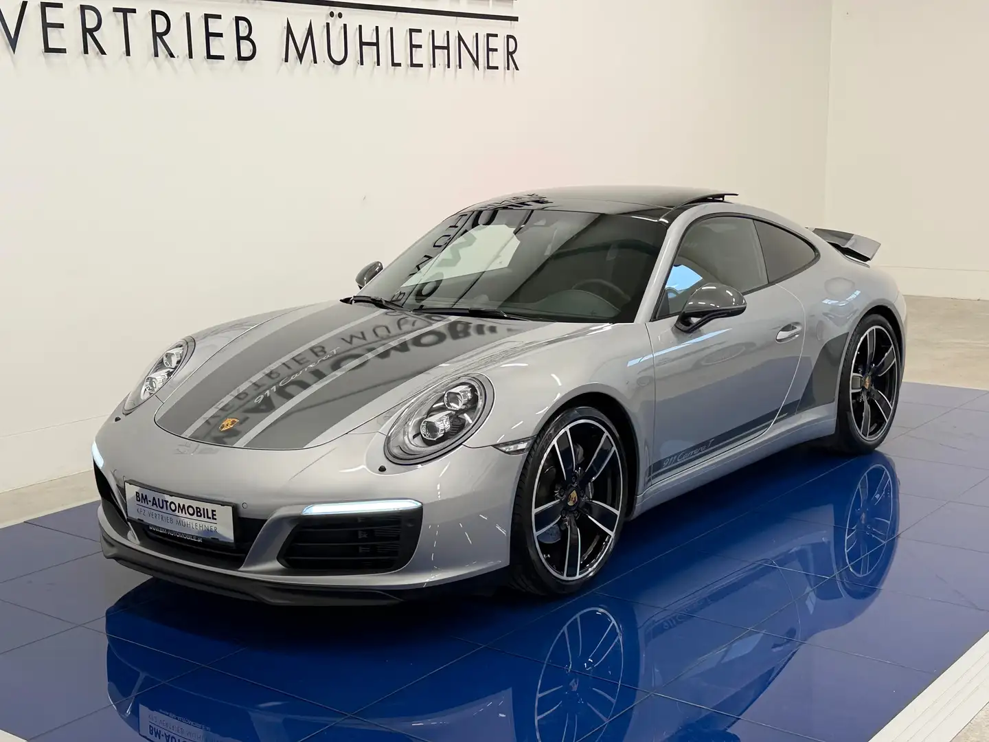 Porsche 991 911 Carrera T Coupé PDK,Approved,Bose,Glasdach Zilver - 2