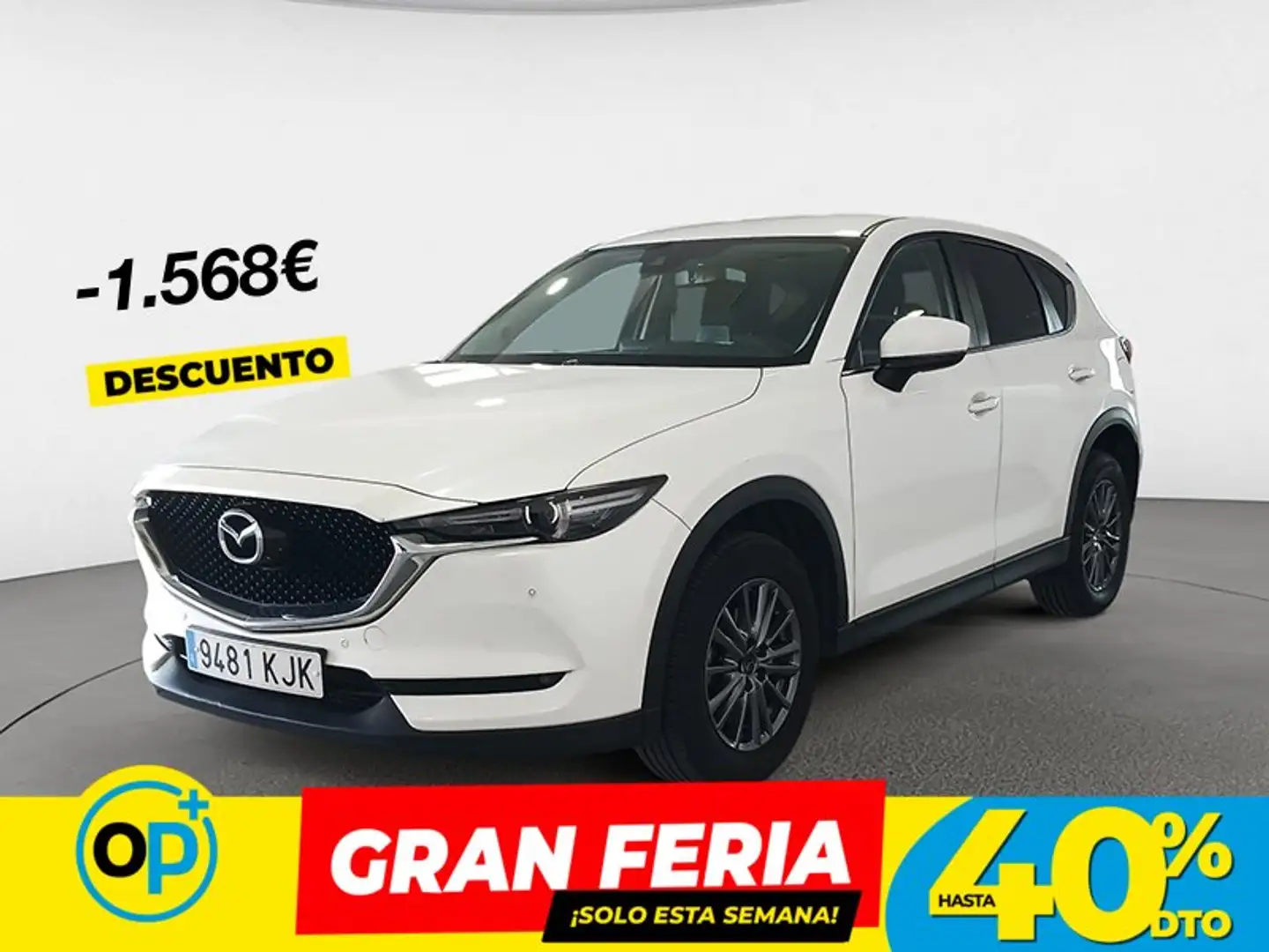 Mazda CX-5 2.2 Skyactiv-D Evolution 2WD 110Kw Blanco - 1