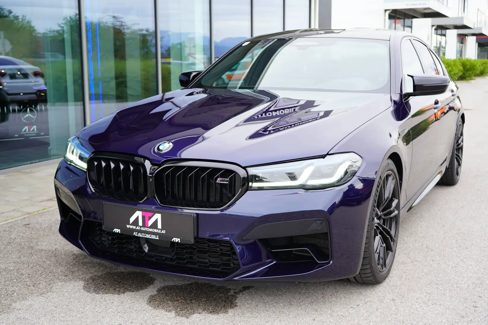 BMW M5 Competition Blau - 2