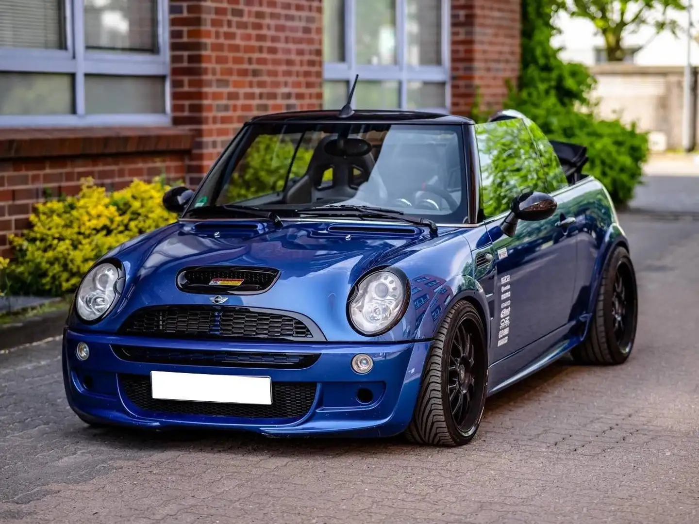 MINI Cooper S Mini R52 Cooper S JCW Cabriolet Bleu - 2