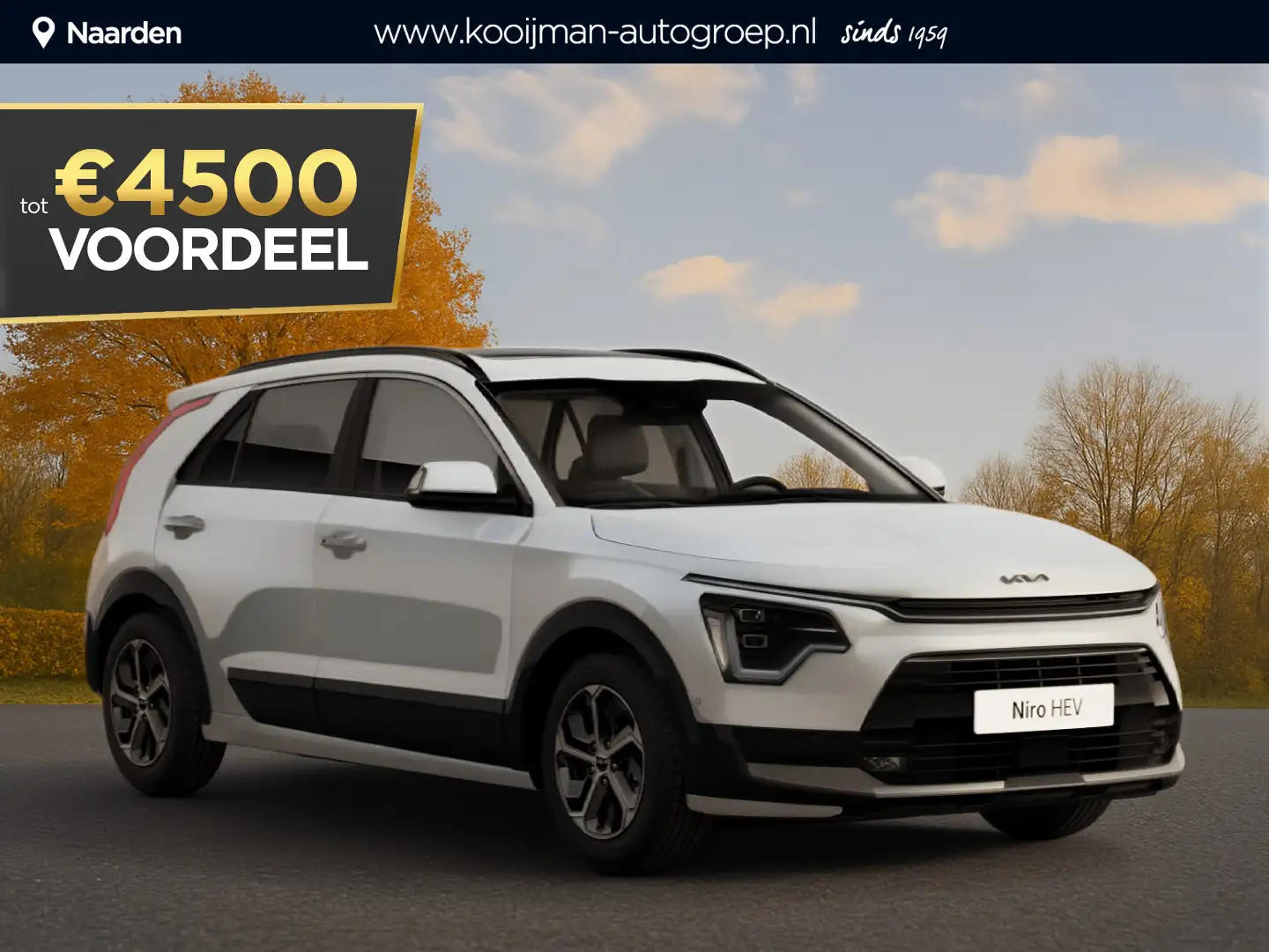 Kia Niro 1.6 GDi Hybrid ComfortLine €31.295,- RIJKLAAR! Nu - 1