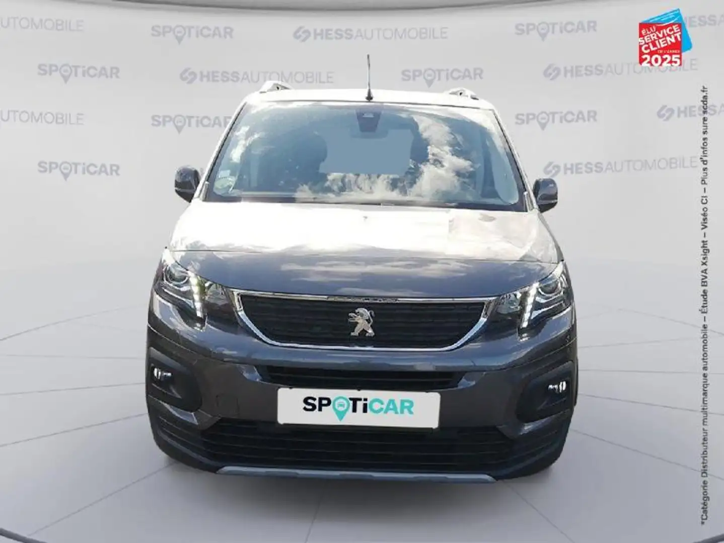 Peugeot Rifter 1.5 BlueHDi 100ch S/S Standard Allure GPS Radar AR Gris - 2