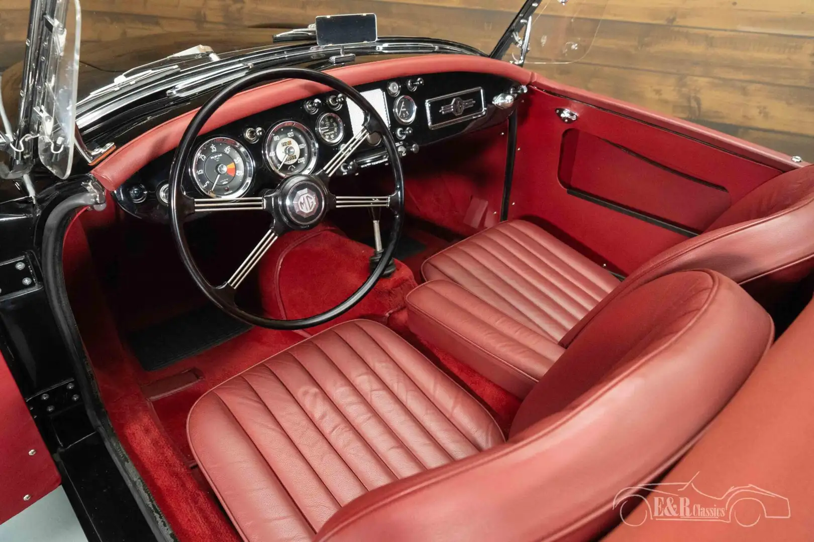 MG MGA Cabriolet | 1955 Zwart - 2