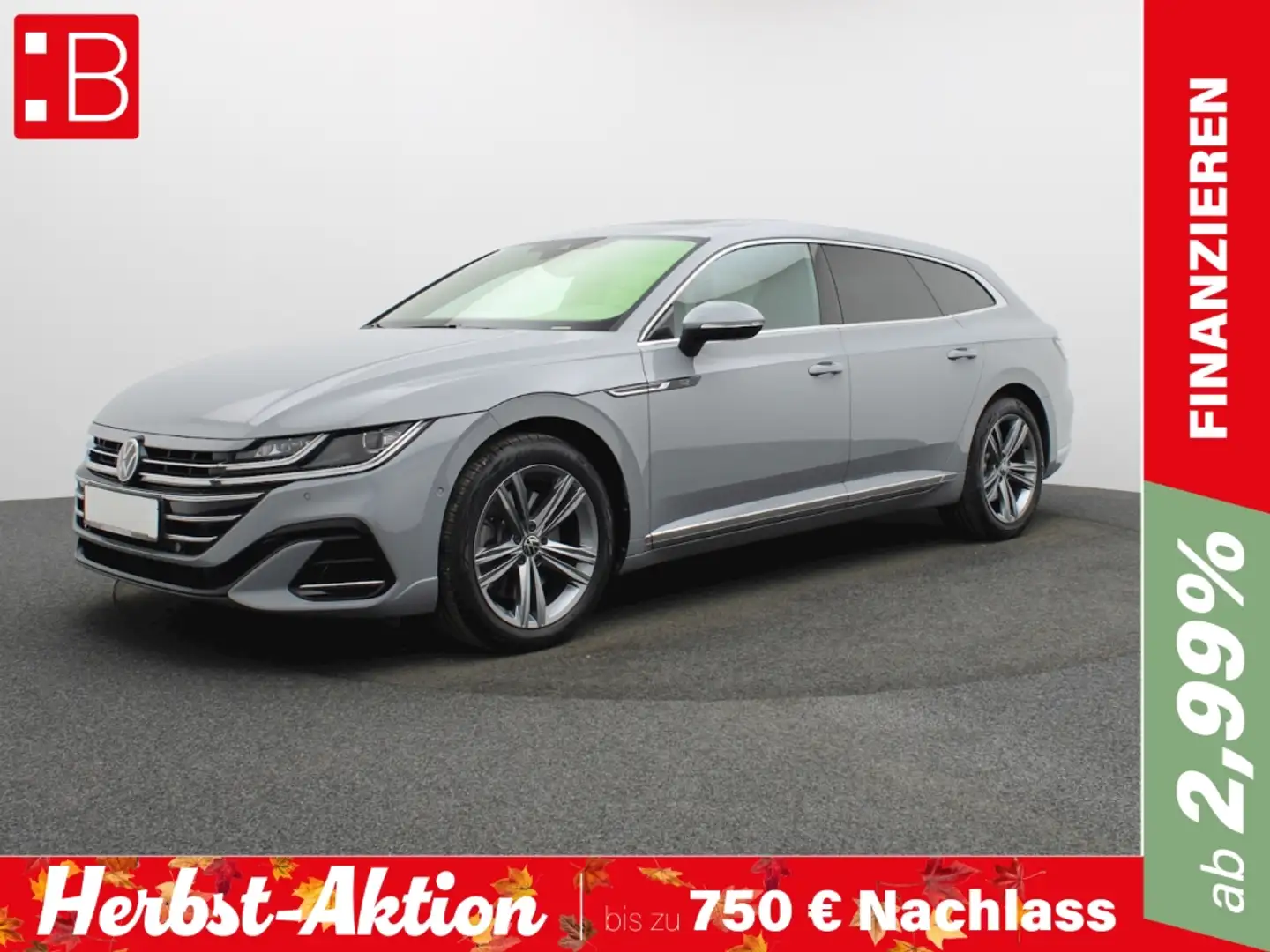Volkswagen Arteon Shooting Brake 2.0 TSI DSG 4Mo. R-Line NAVI-PRO LE Grau - 1