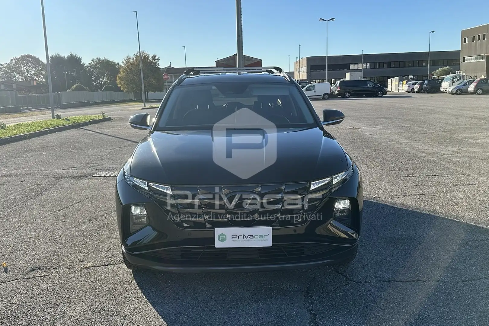 Hyundai TUCSON Tucson 1.6 HEV aut. XLine Zwart - 2