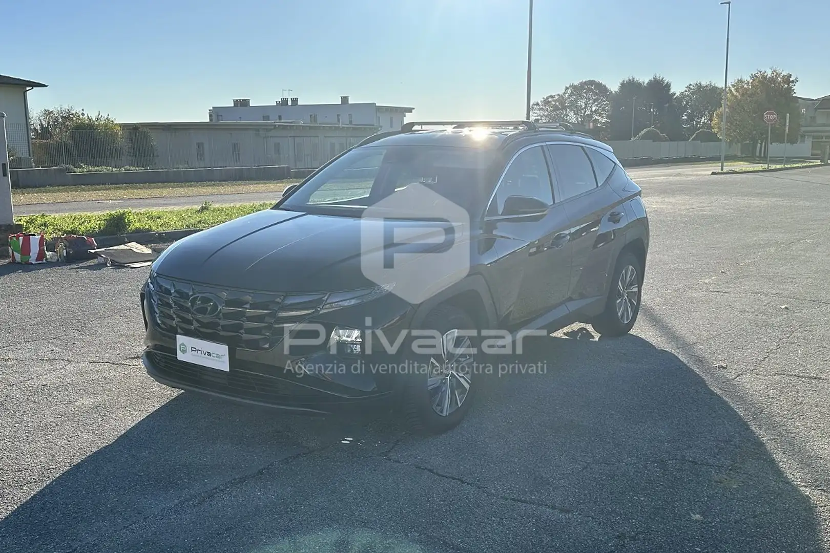 Hyundai TUCSON Tucson 1.6 HEV aut. XLine Zwart - 1