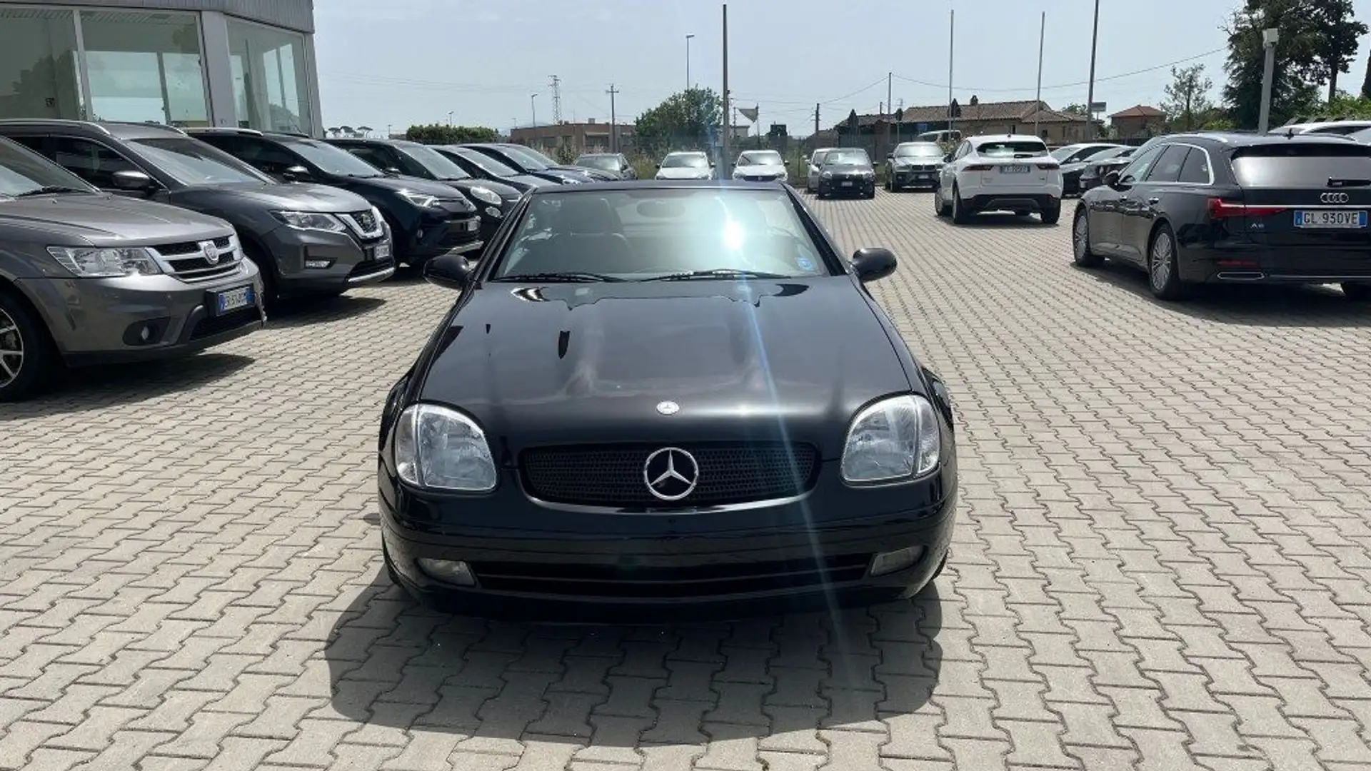 Mercedes-Benz SLK 200 cat Kompressor ** SOLO 148.000 KM ** Schwarz - 1
