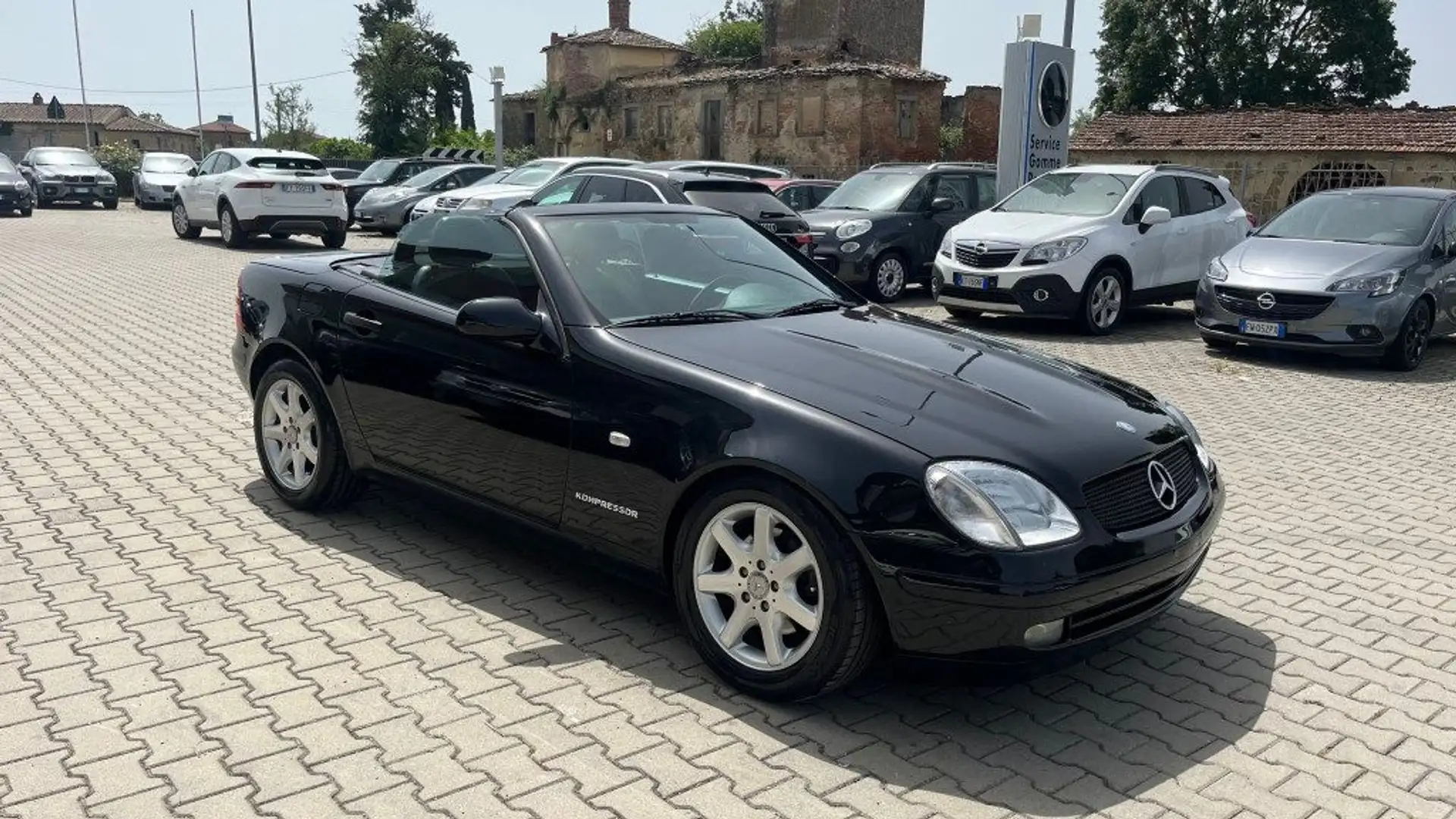 Mercedes-Benz SLK 200 cat Kompressor ** SOLO 148.000 KM ** Schwarz - 2