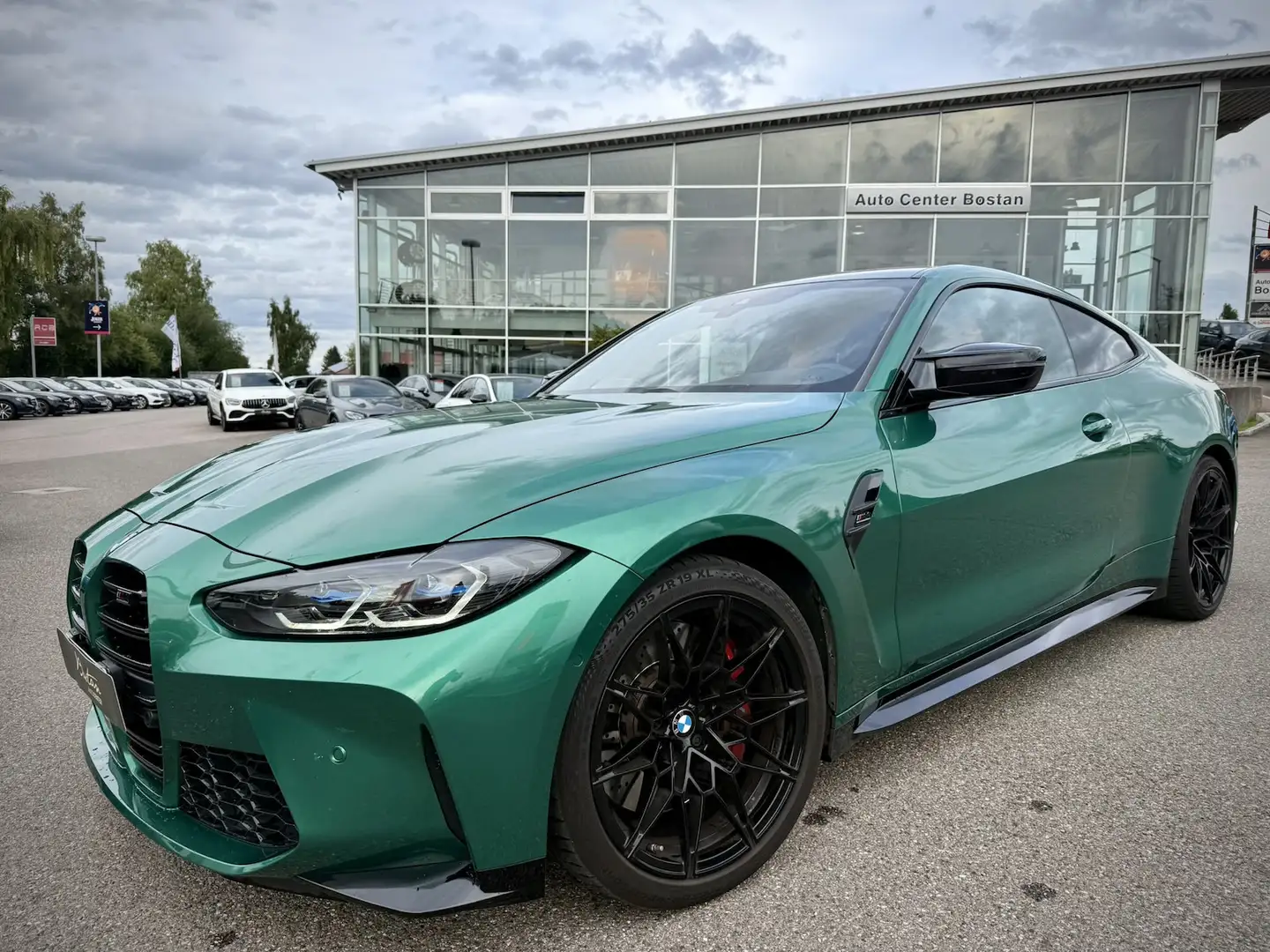 BMW M4 COMPETITION/HEAD UP/KAMERA/HARMAN/LASER zelena - 2