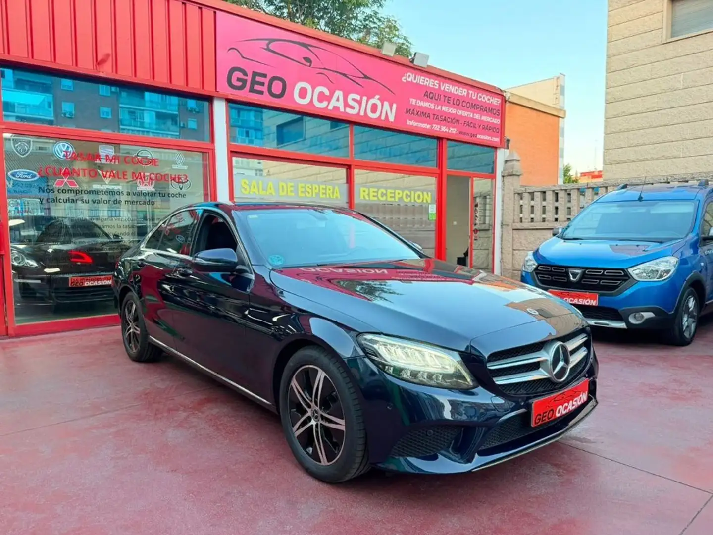 Mercedes-Benz C 200 d Azul - 2