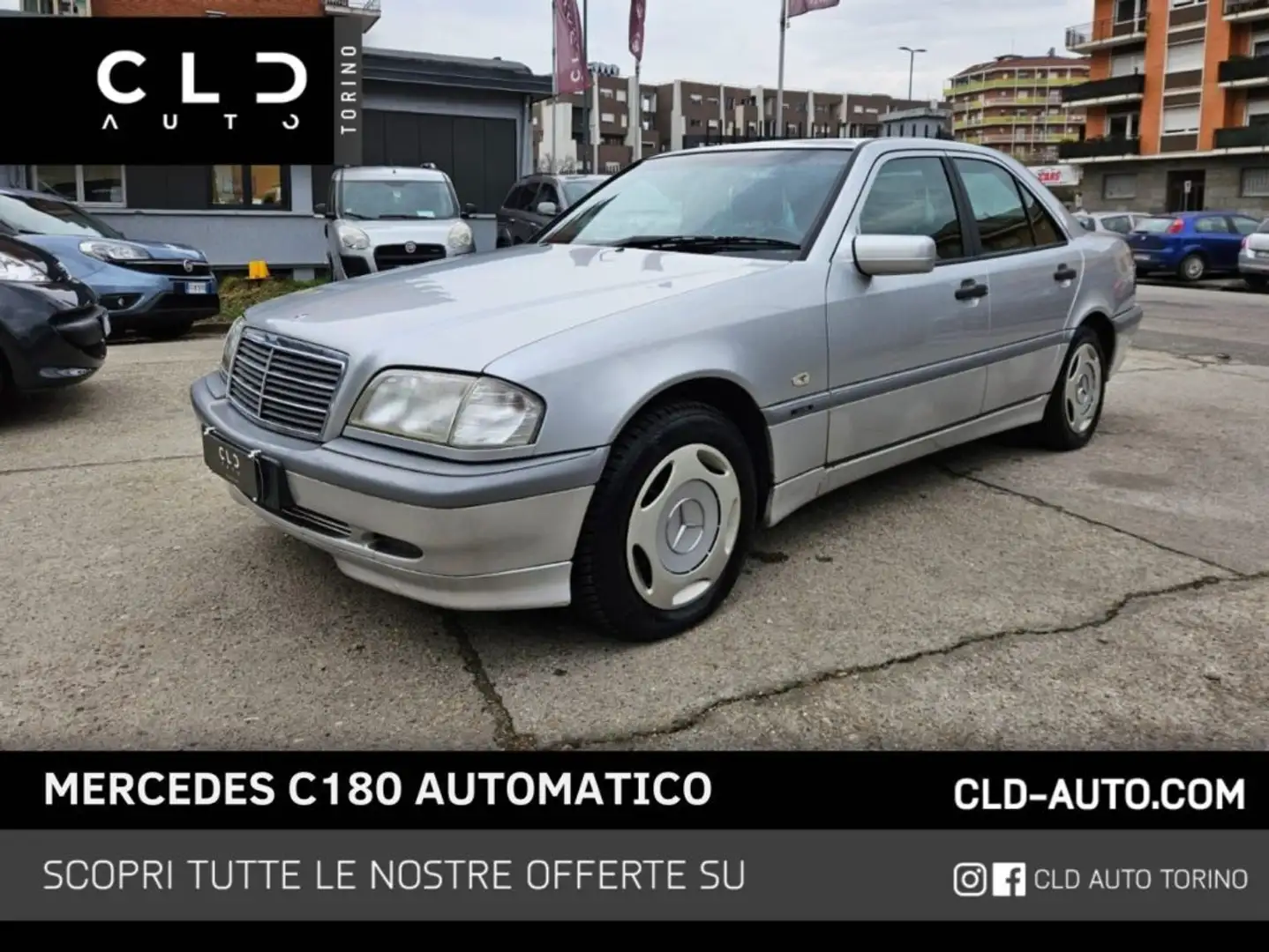 Mercedes-Benz C 180 cat Classic Gris - 1