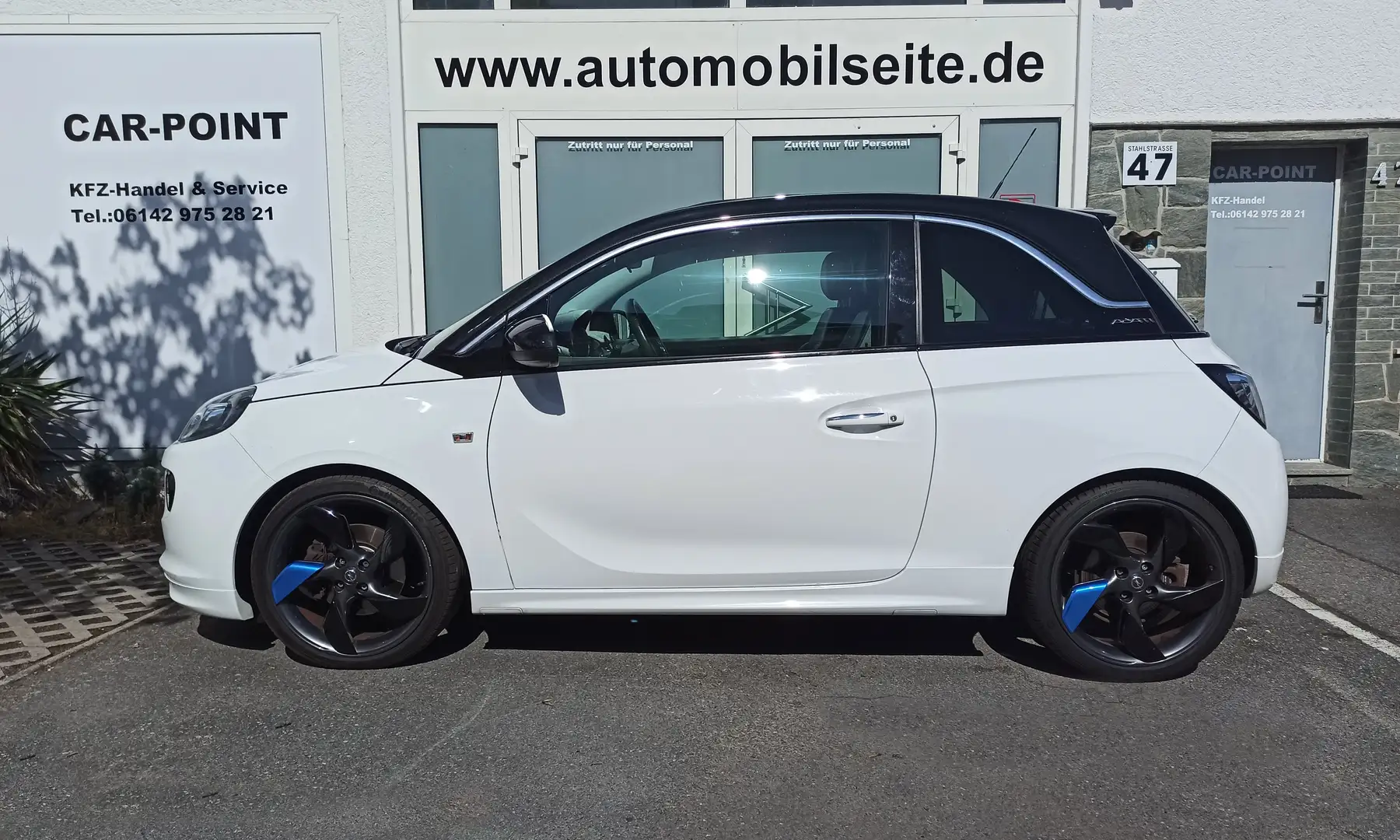 Opel Adam Open Air Turbo*Volleder*1.HD*OPC-LINE-PAKET*LED* Blanc - 2
