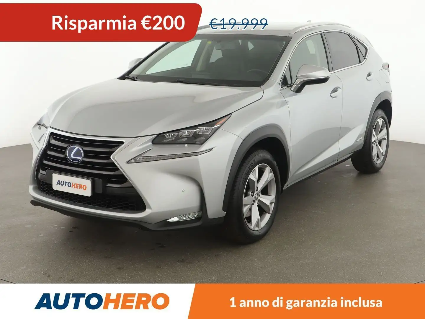 Lexus NX 300h NX 300h Luxury  FHEV 4WD Срібний - 1