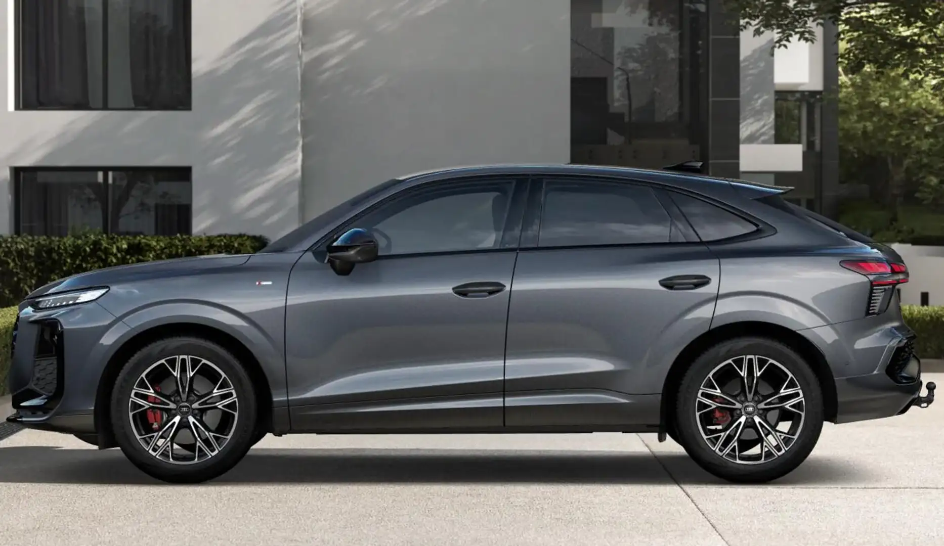 Audi Q3 Sportback 2xS line neuesMod TechPro Leder AHK 1... Grau - 2