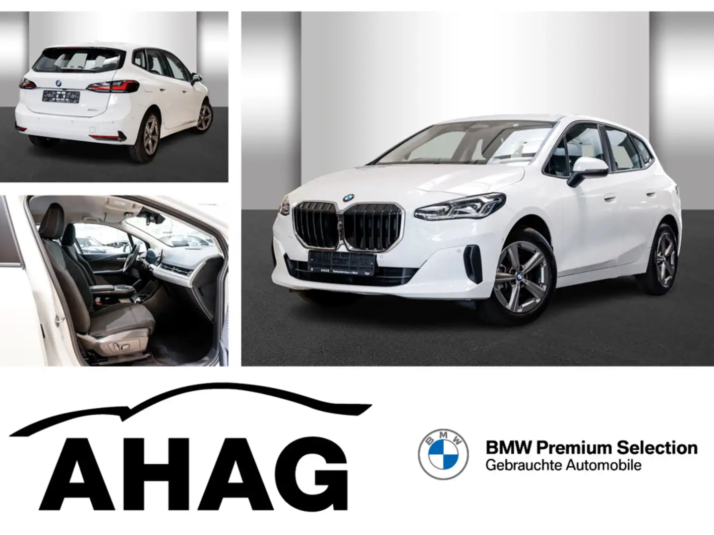BMW 216 i Active Tourer Steptronic DCT AHK Weiß - 1