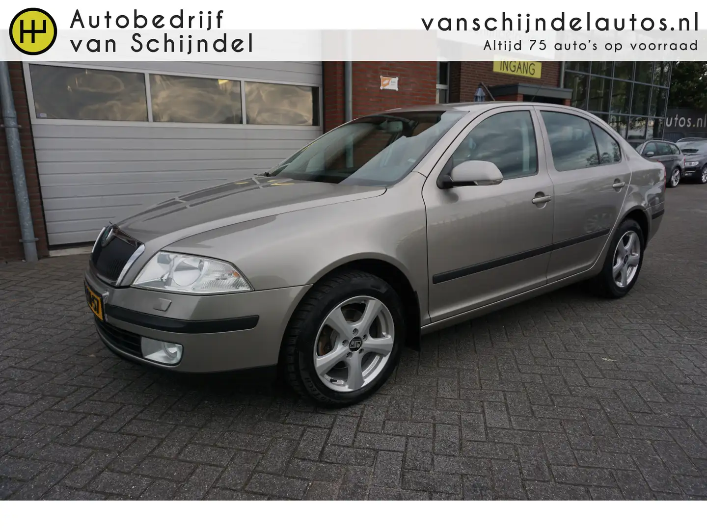 Skoda Octavia 1.6 FSI TOUR NAVIGATIE TREKHAAK STOELVERWARMING EC Grijs - 1