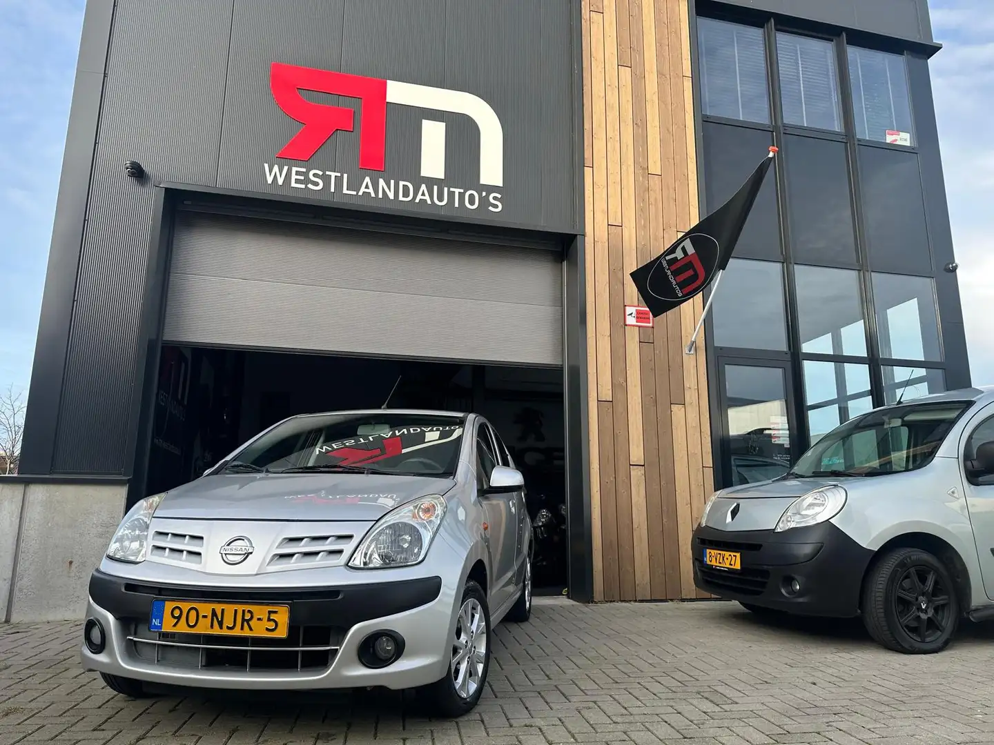 Nissan Pixo 1.0 Acenta LM-velgen Airco 2 sleutel zuinig radio- Grau - 2