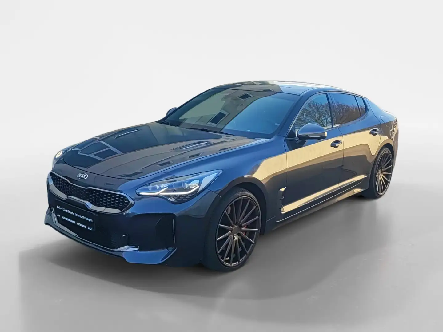 Kia Stinger 3.3 V6 T-GDI GT Bastuck+Vossen+Kamera+360 Gris - 2