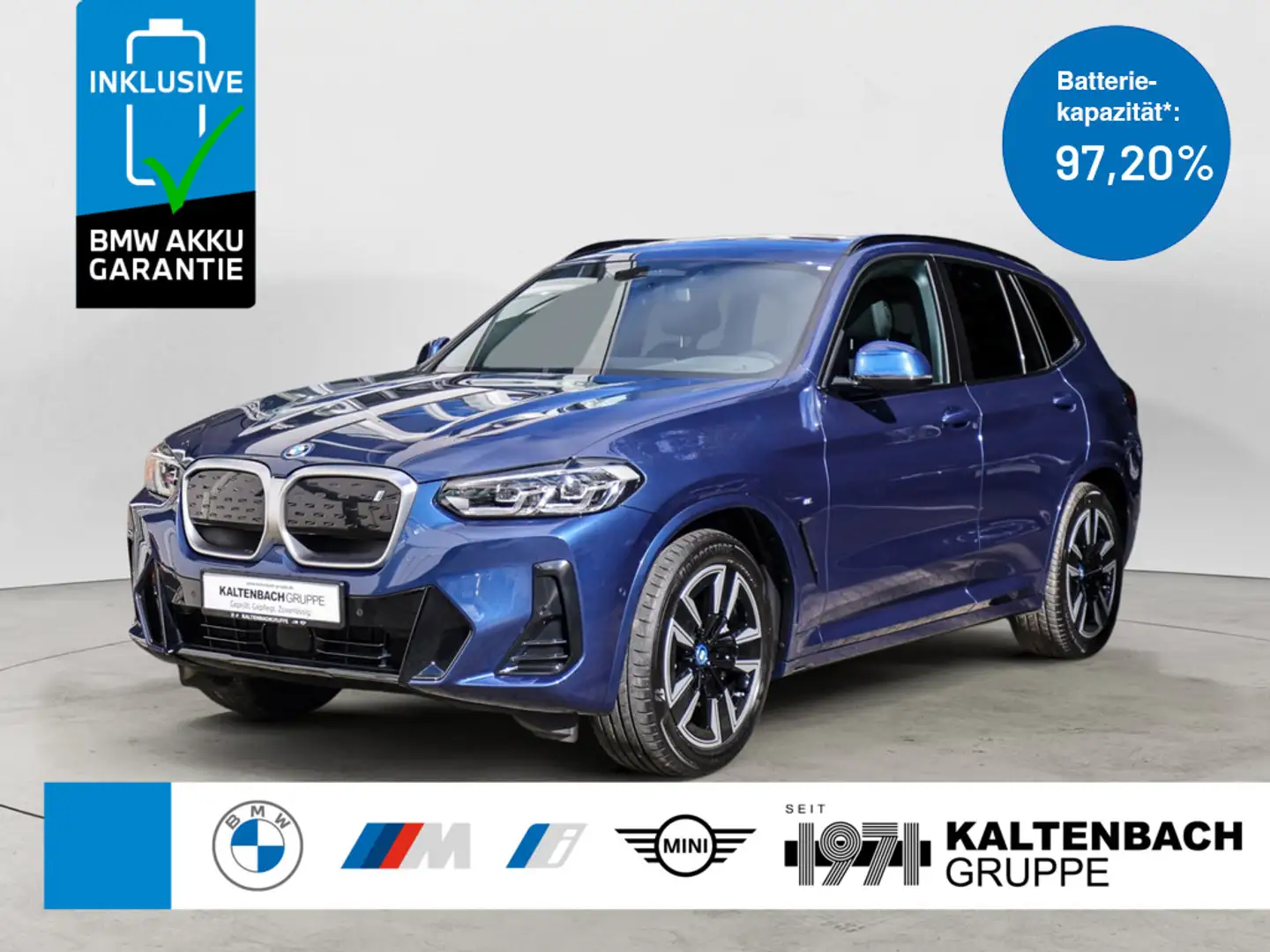 BMW X3 Inspiring FACEL. PANO LED ACC W-LAN NAVI SHZ Blauw - 1