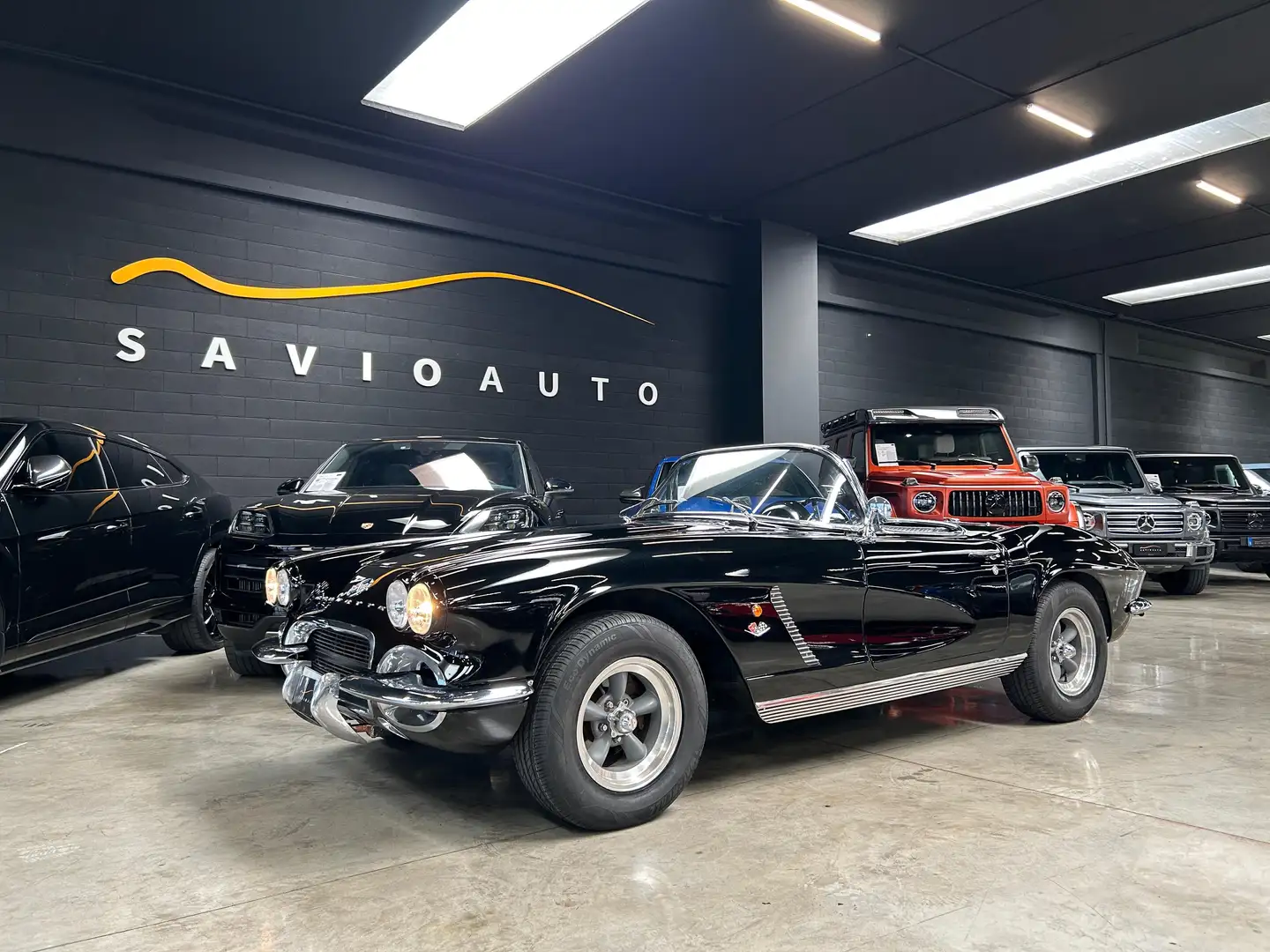 Corvette C1 CABRIO - cabriolet - V8 Noir - 1