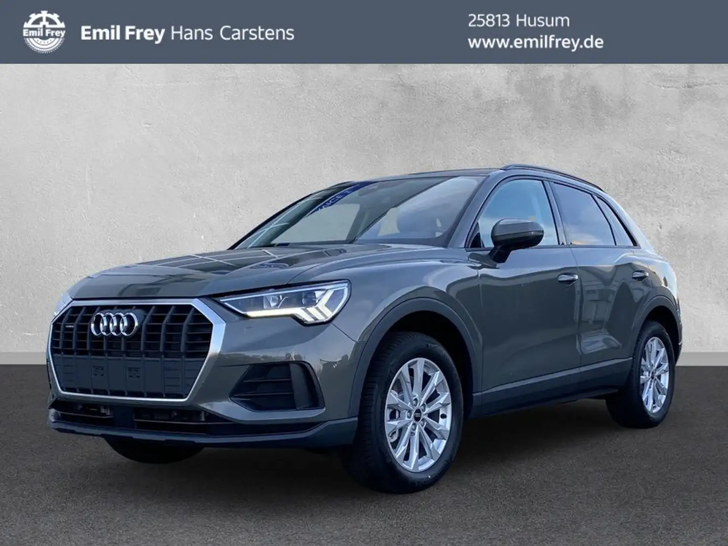 Audi Q3 40 TDI quattro S tronic AHK Navi Tempomat Grau - 1