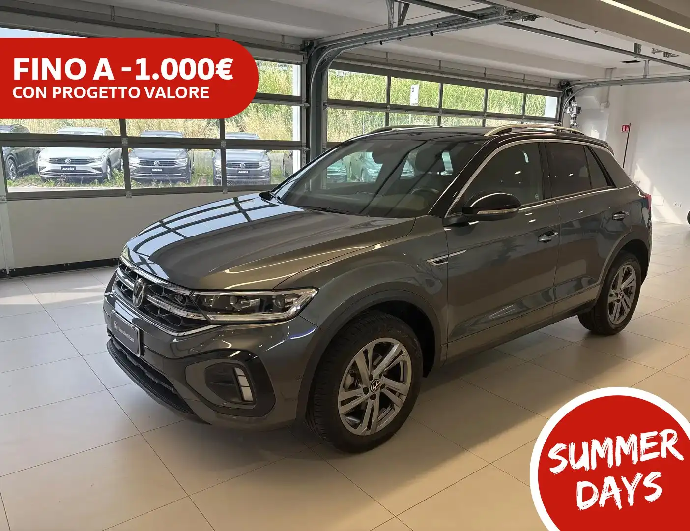 Volkswagen T-Roc 1.5 TSI ACT R-LINE DSG 150 CV Siyah - 1