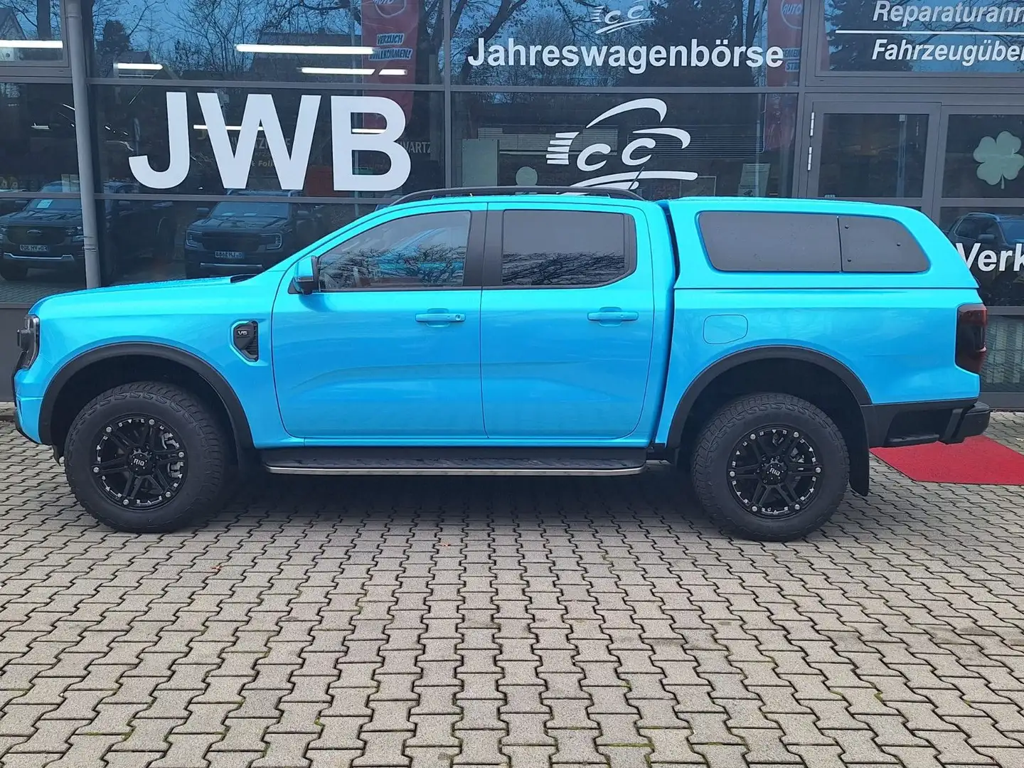 Ford Ranger Platinum 3,0 FOLIERT BLAU HÖHER RID01 HARDTOP Noir - 2