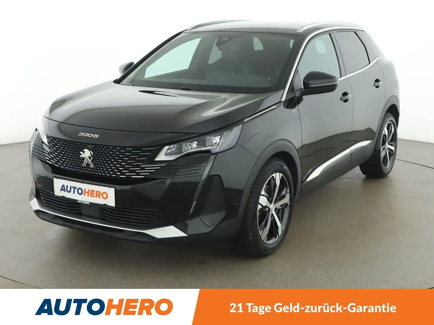 Peugeot 3008 1.5 Blue-HDi GT Aut. *NAVI*SHZ*TOT*ACC*SPUR*CAM* Schwarz - 1