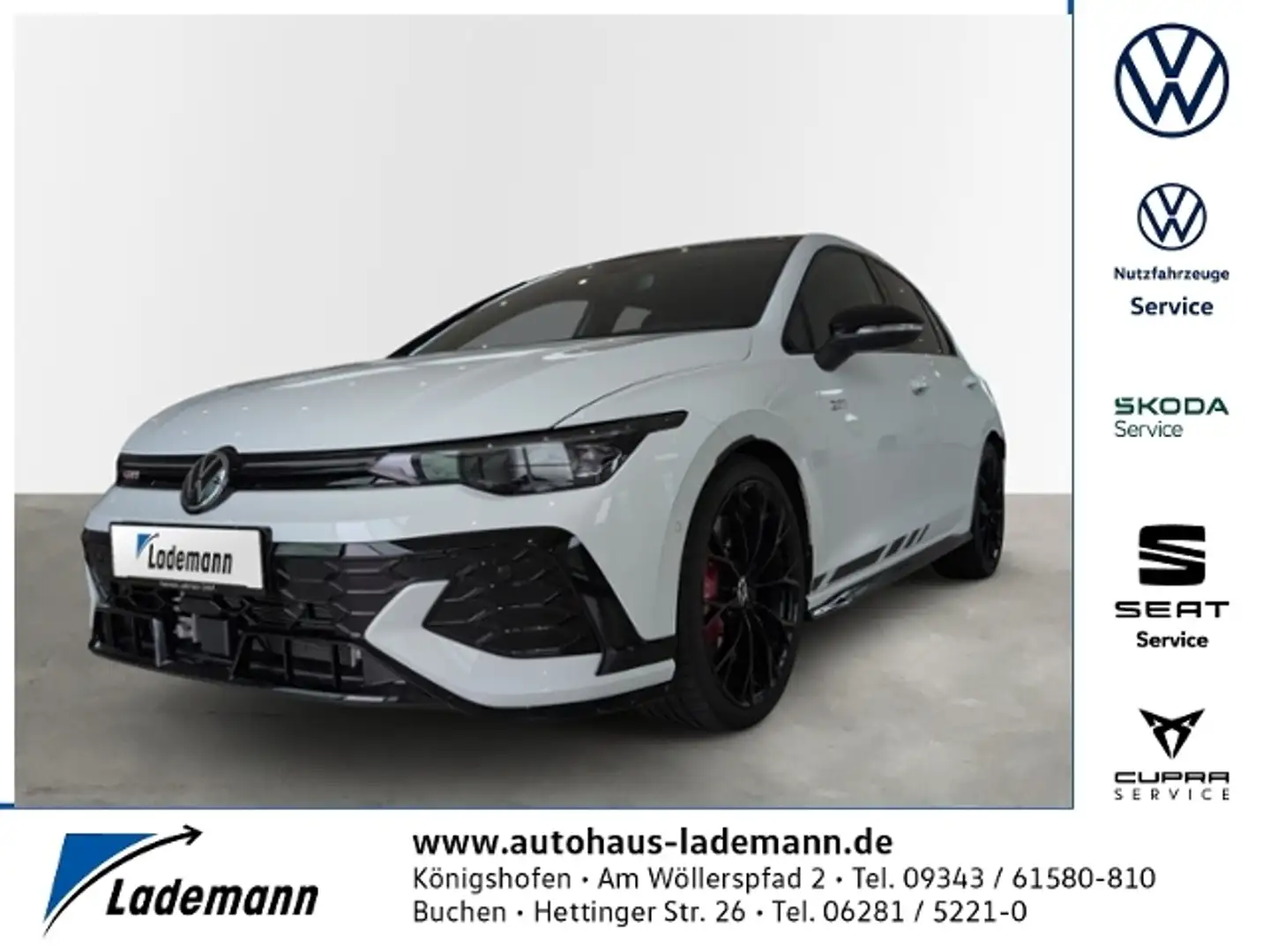 Volkswagen Golf GTI Clubsport 2.0 TSI FACELIFT HK+RFK+NAVI+ Wit - 1