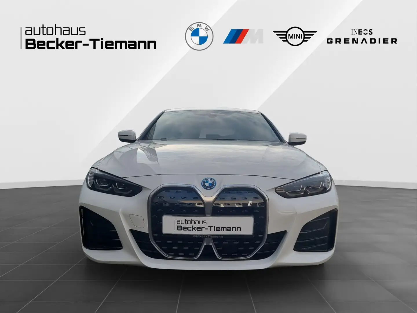 BMW i4 eDrive40 Gran Coupé |M Sportpaket |ACC |Glasdach | Weiß - 2