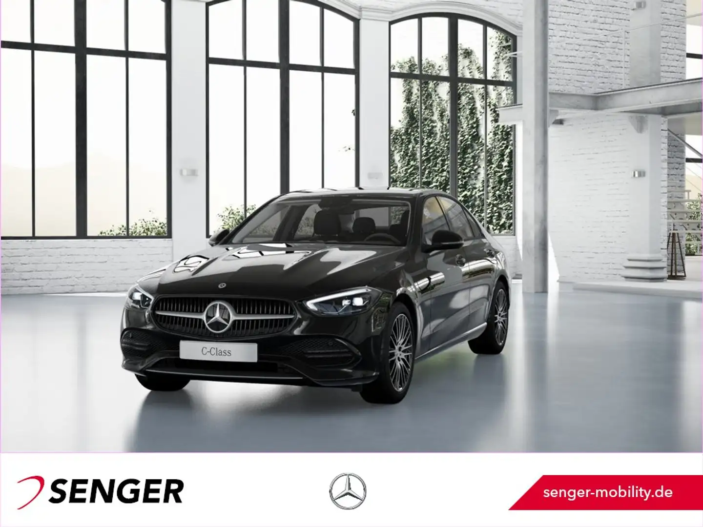 Mercedes-Benz C 180 Rückfahrkamera Sitzheizung Spiegel-Paket Schwarz - 1