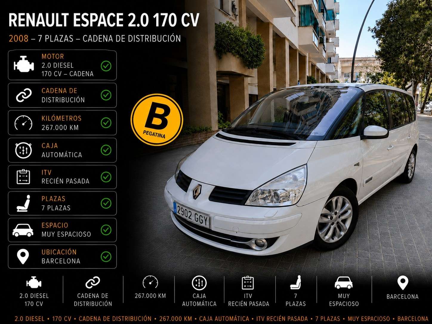 Renault Grand Espace 2.0dCi Privilege Aut. 175 - foto 1