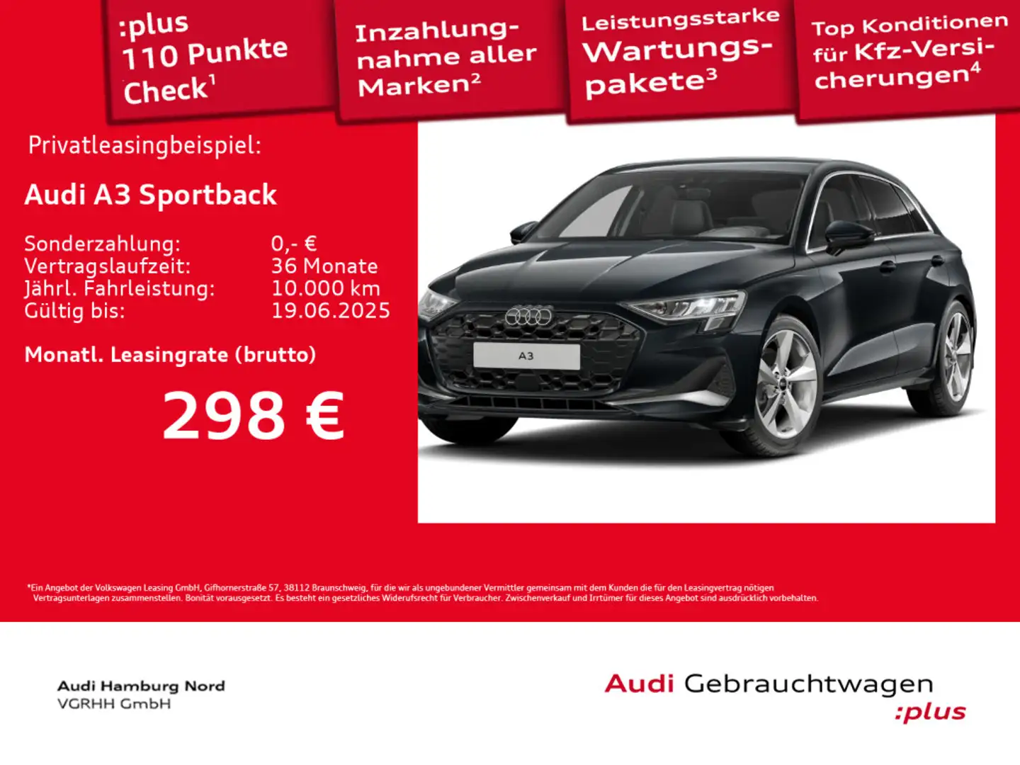 Audi A3 35 TFSI S tronic AHK Nav Kamera ACC Gris - 1
