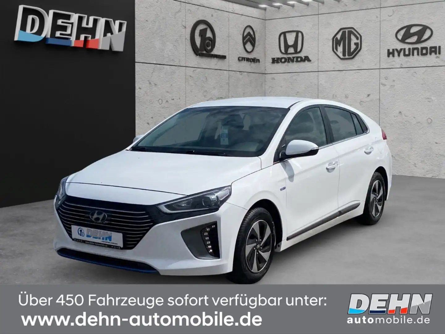 Hyundai IONIQ Hybrid Style Navi LED ACC DAB SHZ LenkradHZG Weiß - 2