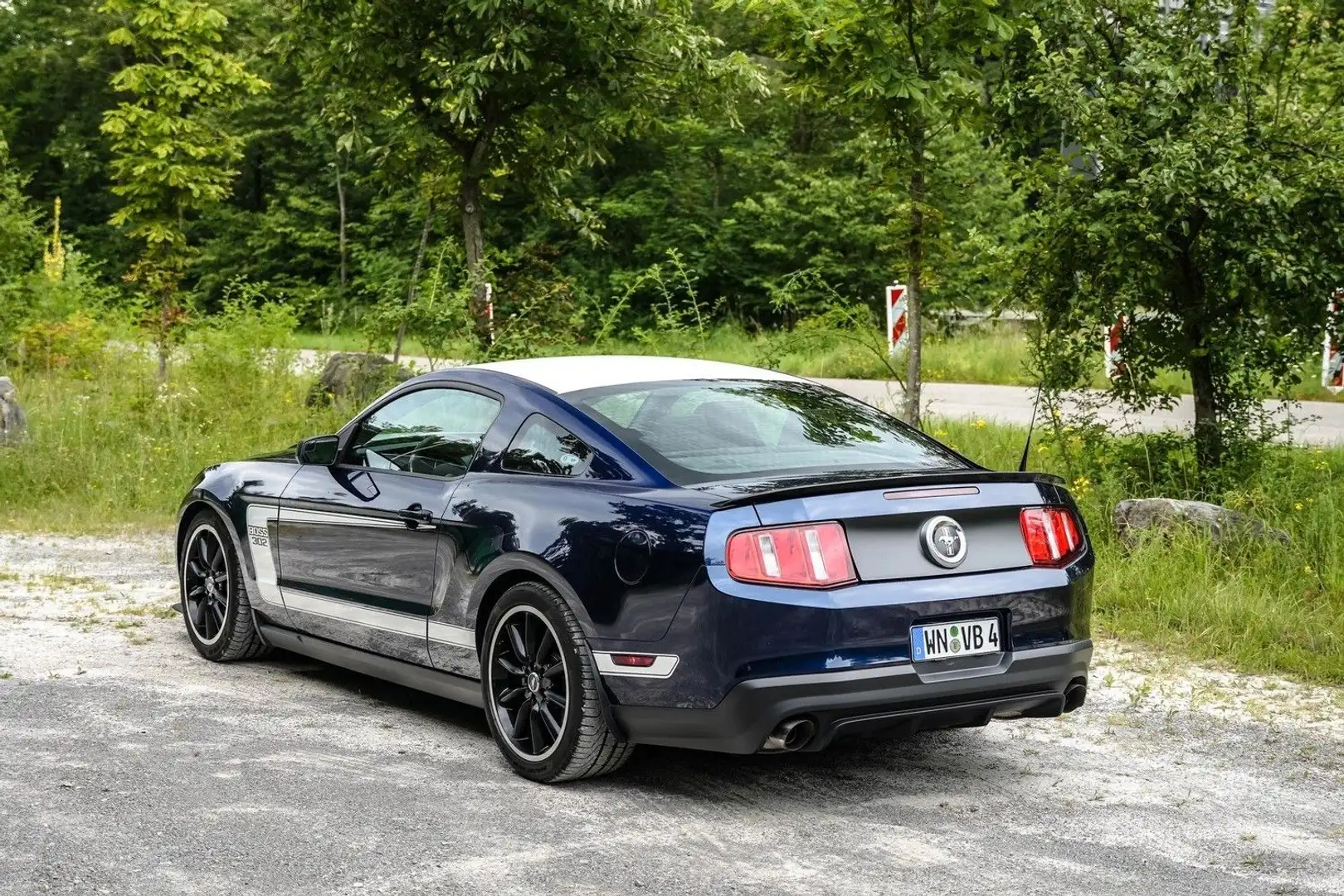 Ford Mustang Boss 302 (2012) Bleu - 2