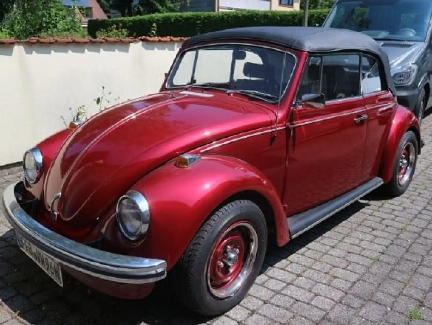 Volkswagen Käfer Cabrio Czerwony - 1