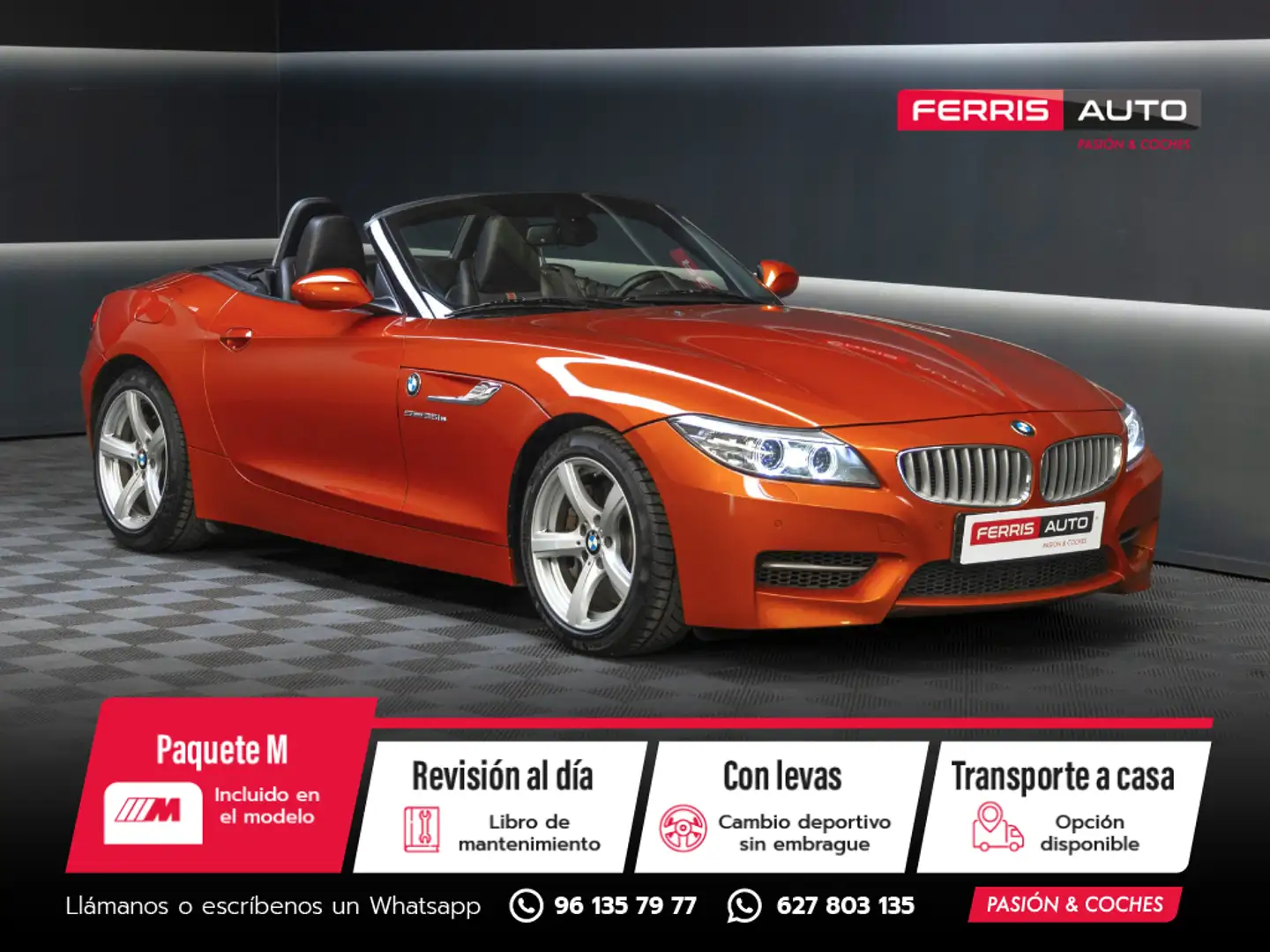 BMW Z4 Z4A sDrive35is Naranja - 1