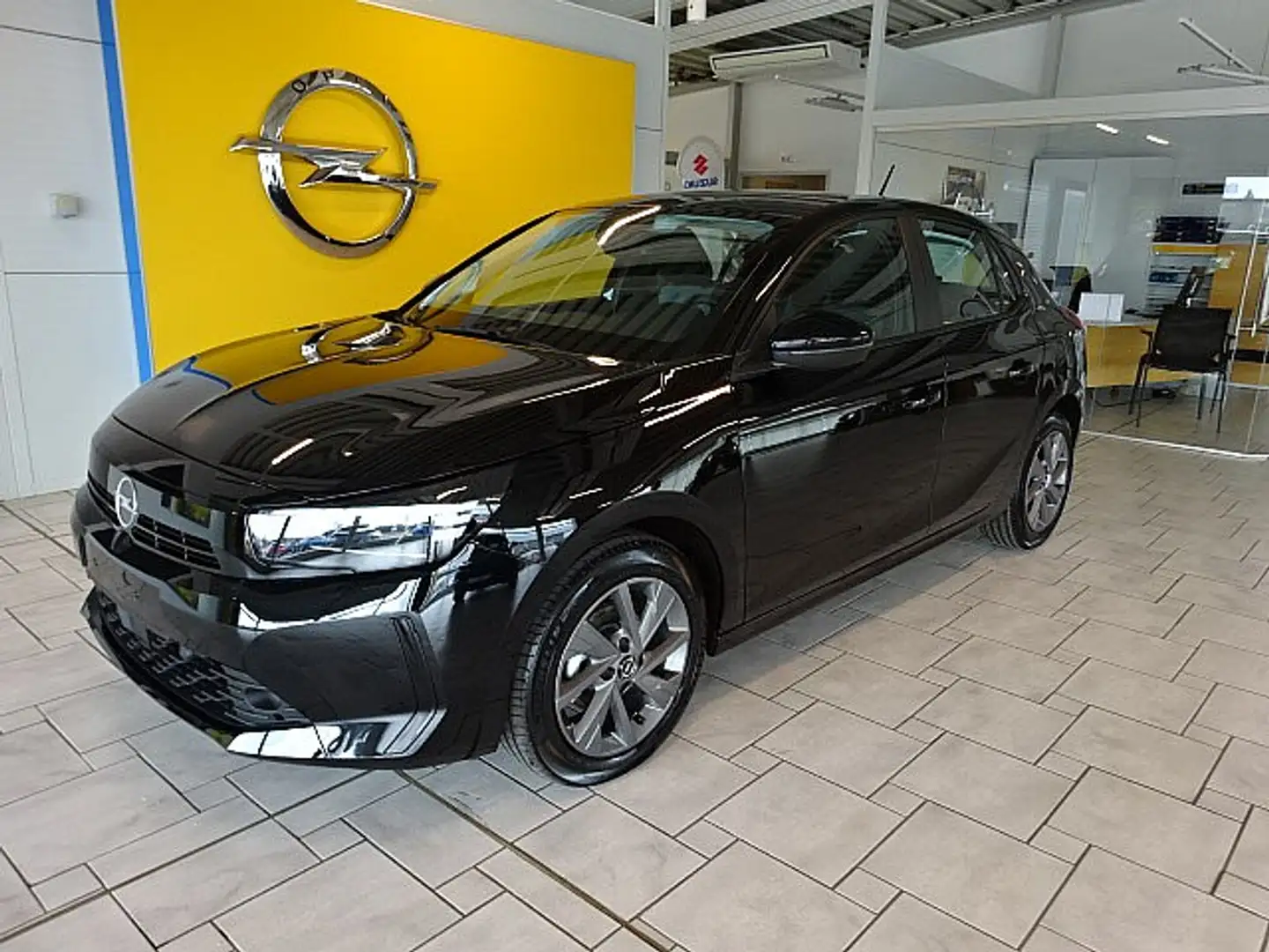 Opel Corsa 1,2 Euro 6.4  Edition Schwarz - 1