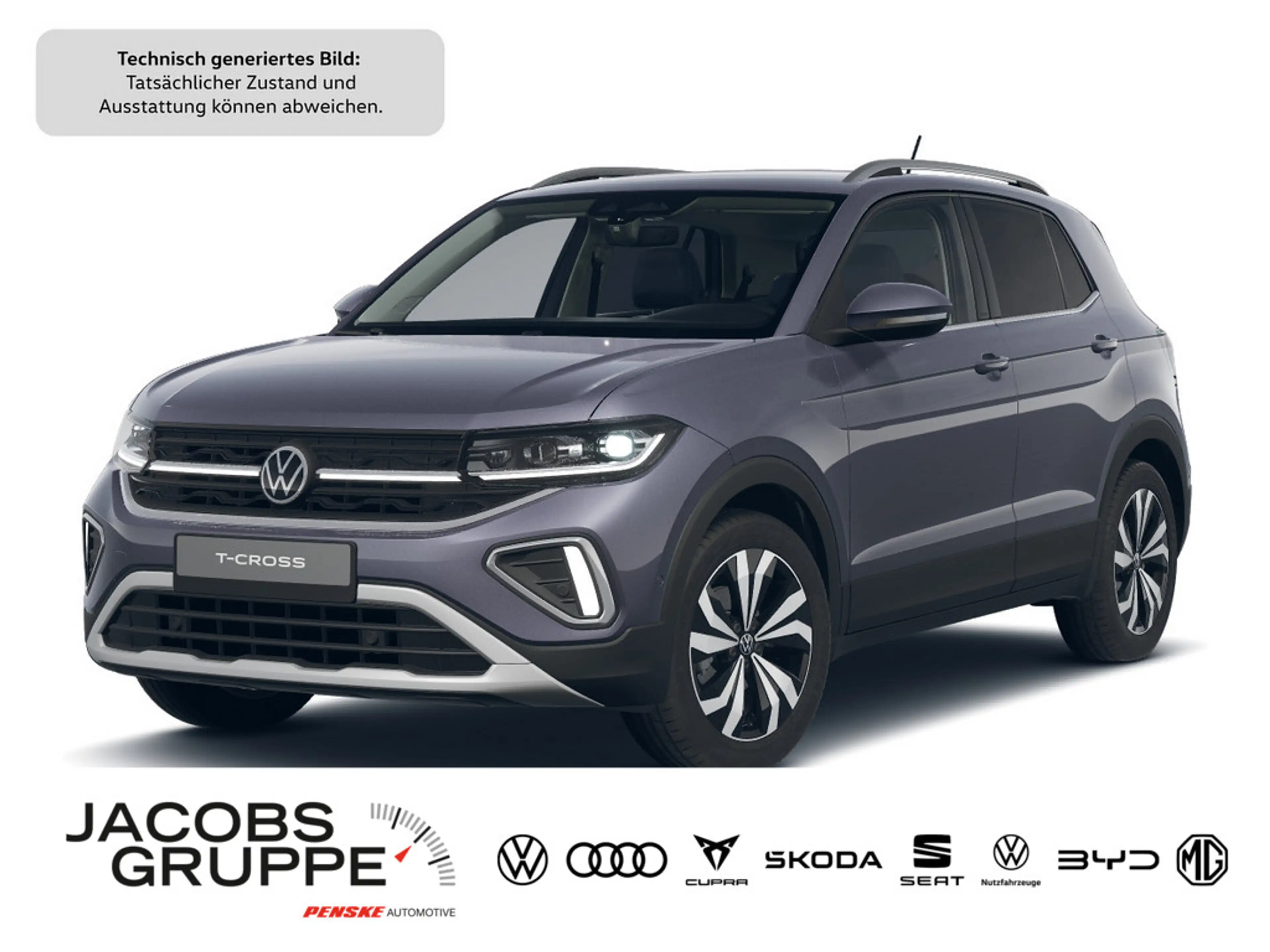 Volkswagen T-Cross Style 1.0 l TSI 85 kW 116 PS 7-Gang-Doppelkupplungsgetriebe