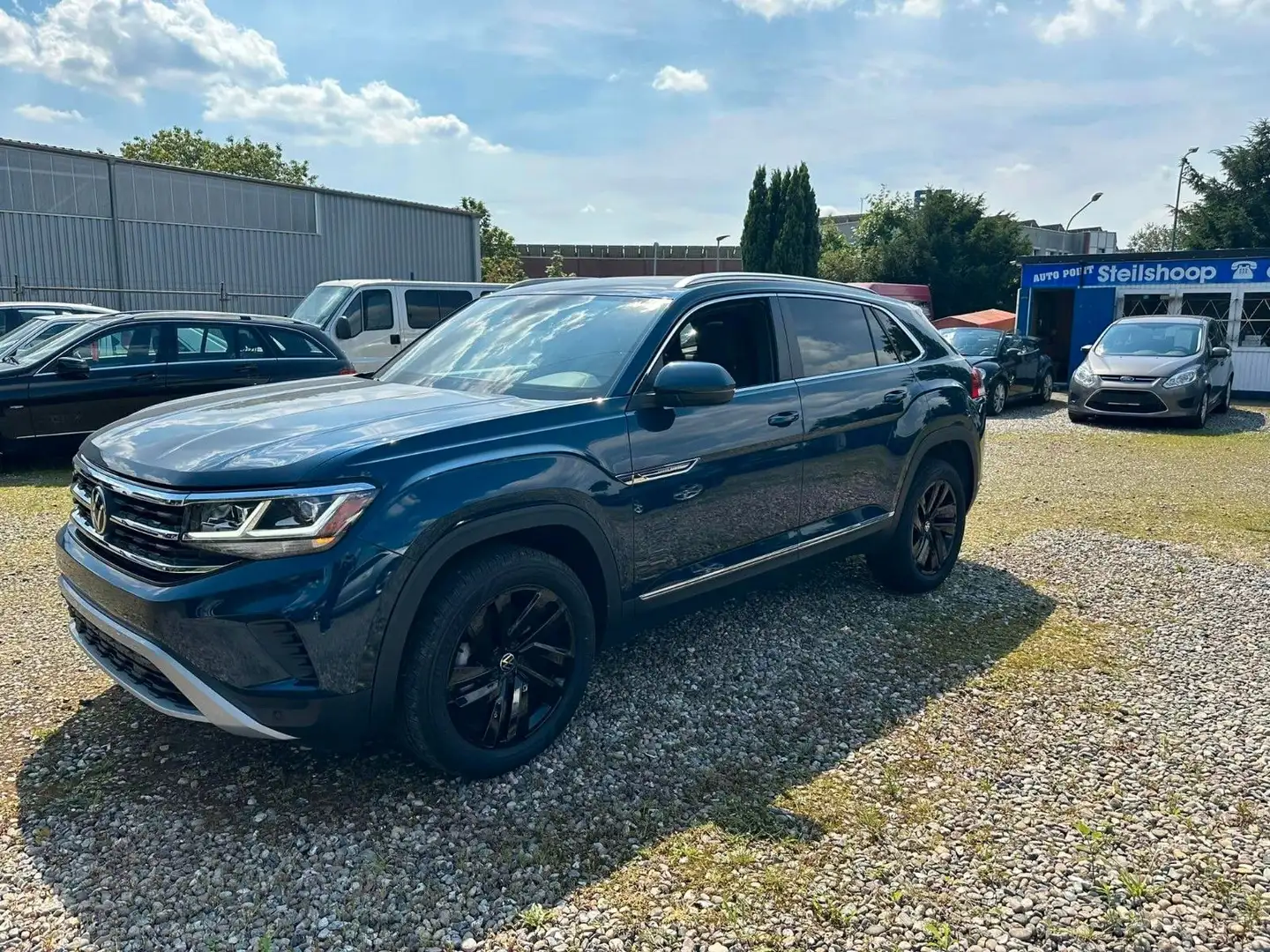 Volkswagen Atlas SEL Cross Sport4 Mot. end of the year sale Bleu - 1