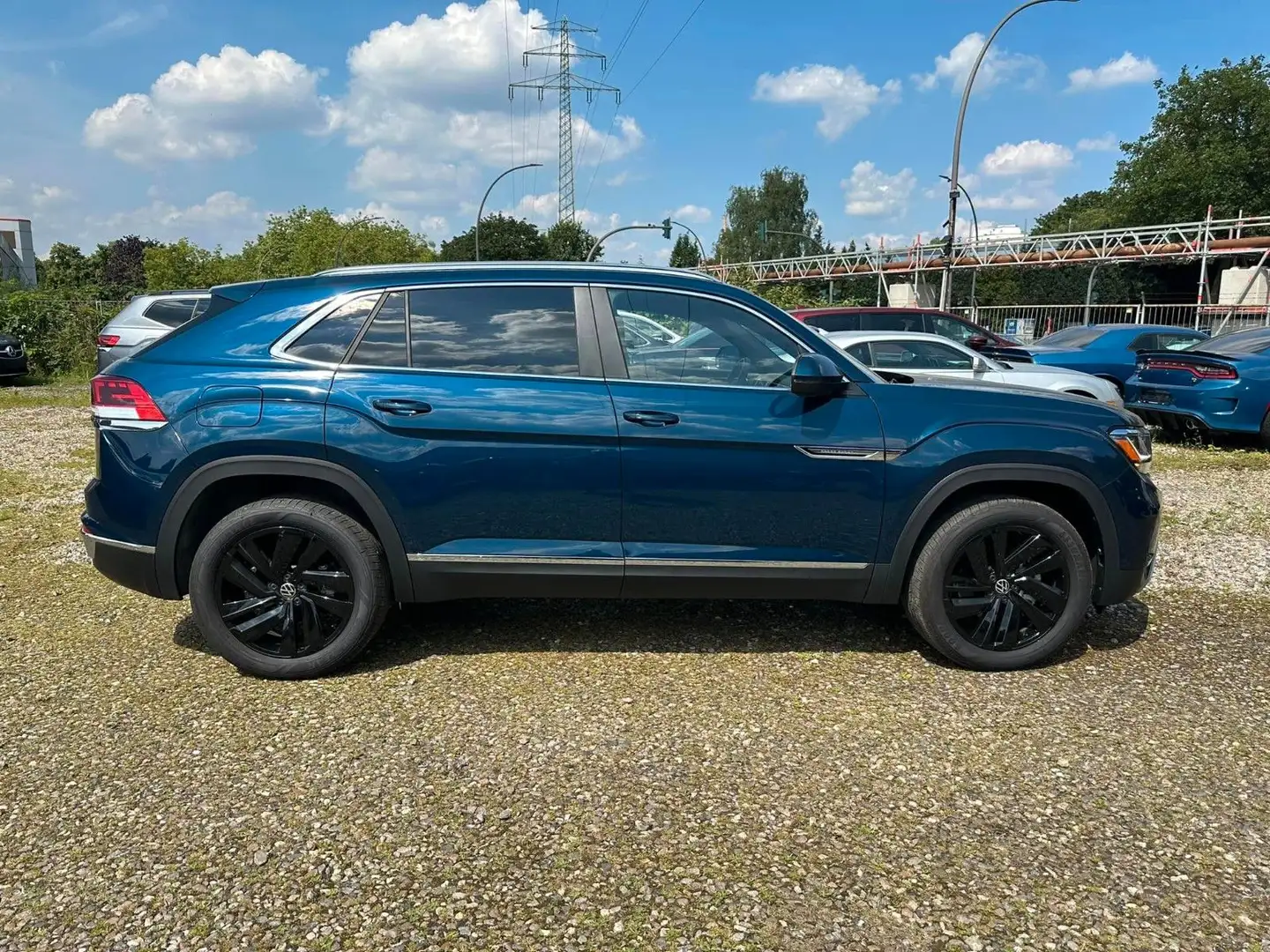 Volkswagen Atlas SEL Cross Sport4 Mot. end of the year sale Bleu - 2