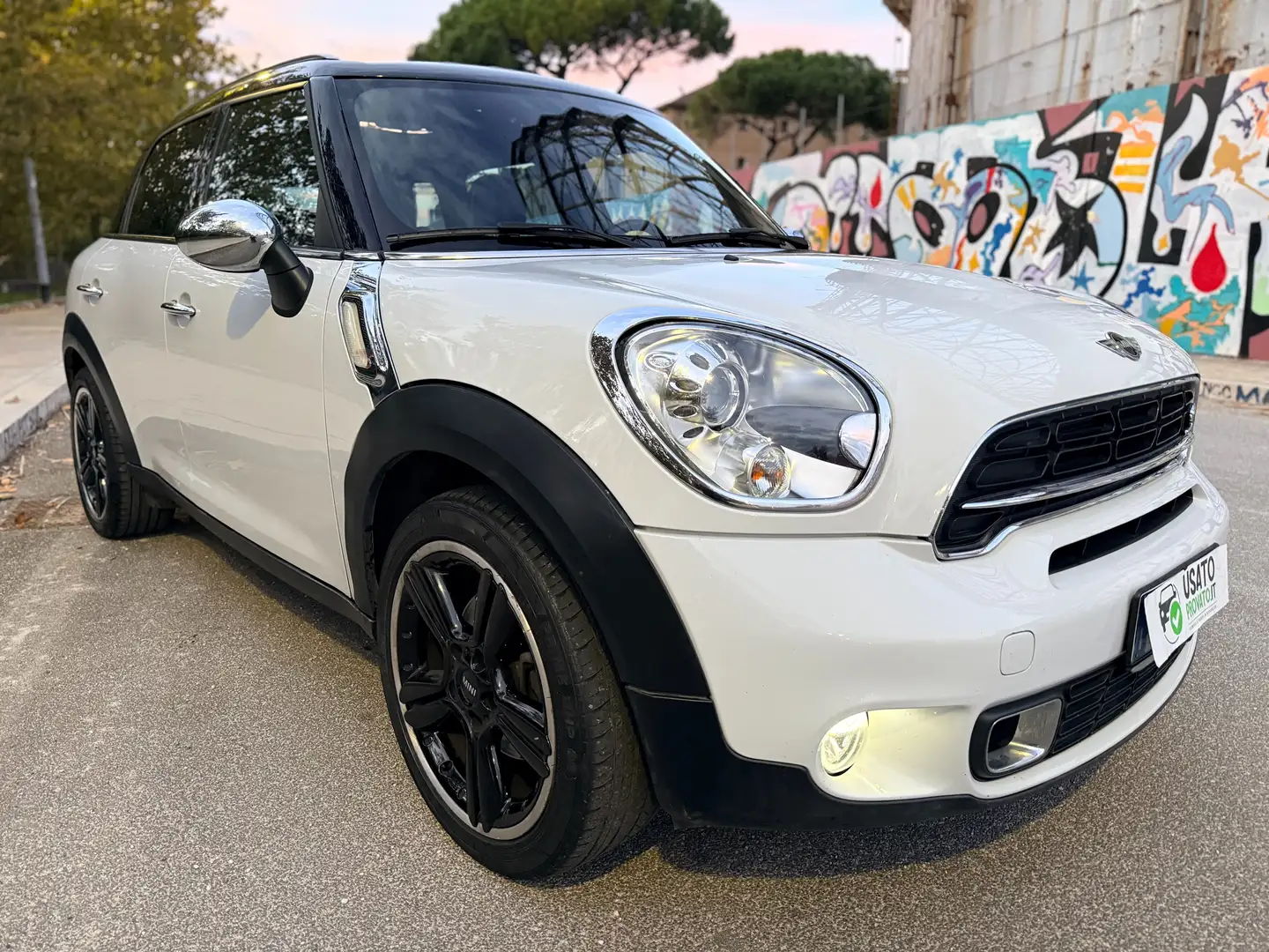 MINI Cooper SD Countryman 2.0d 143cv Automatica TETTO APRIBILE Xeno GARANZIA Blanc - 2